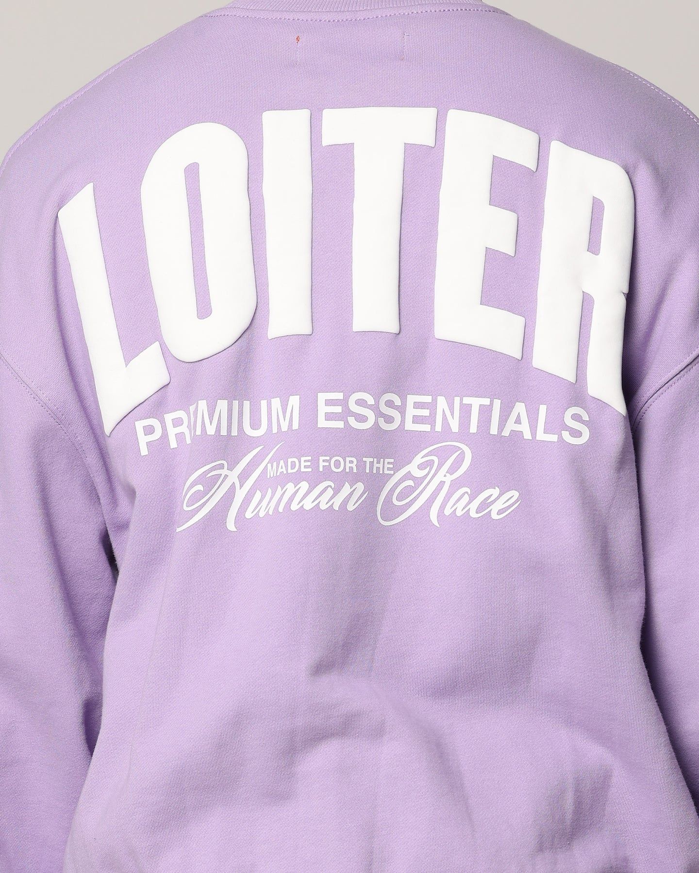 Loiter Essential Spire Crewneck Lilac sold by Culture Kings product image thumbnail 5