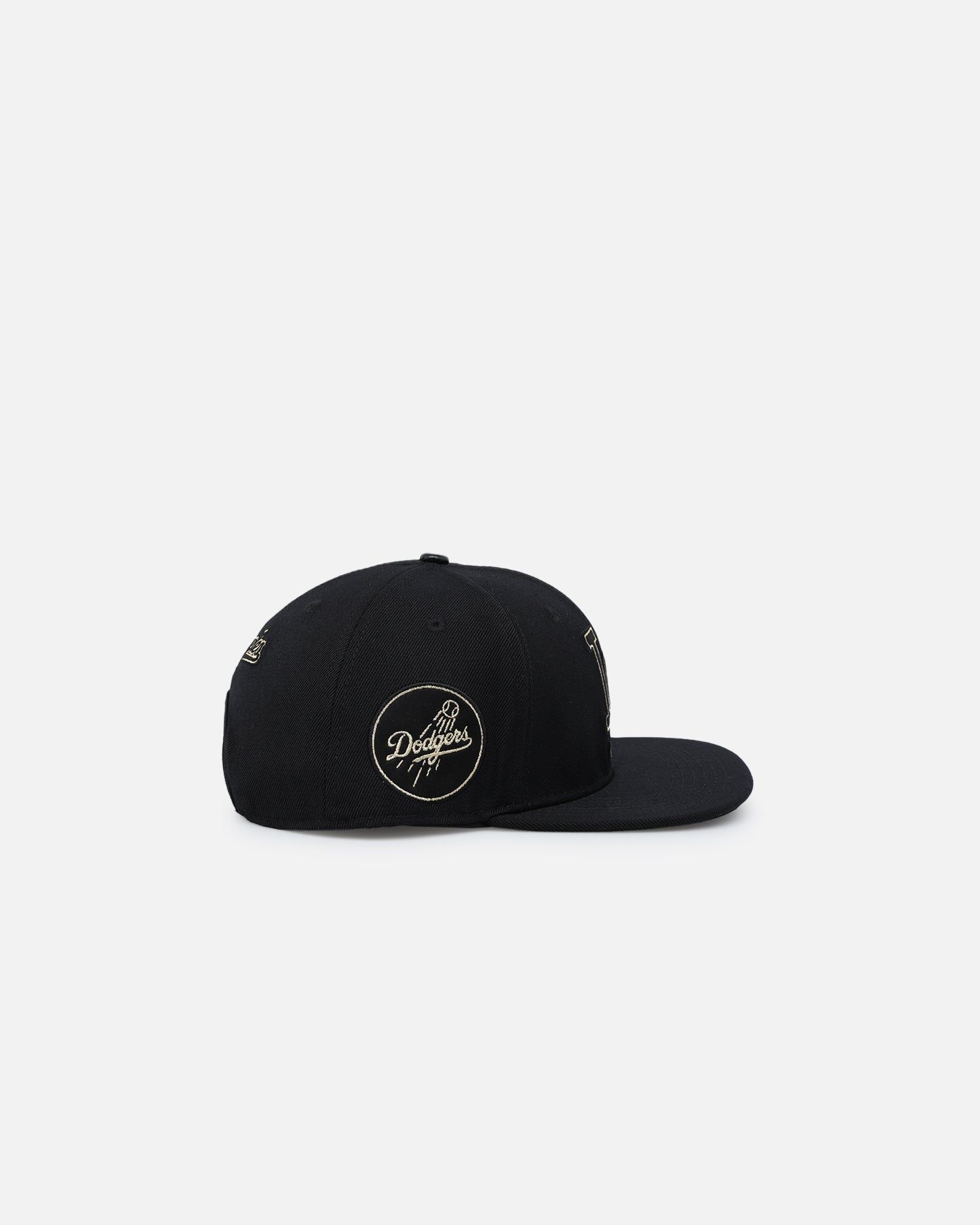 Pro Standard Los Angeles Dodgers Black & Gold Snapback Black sold by Culture Kings product image thumbnail 3