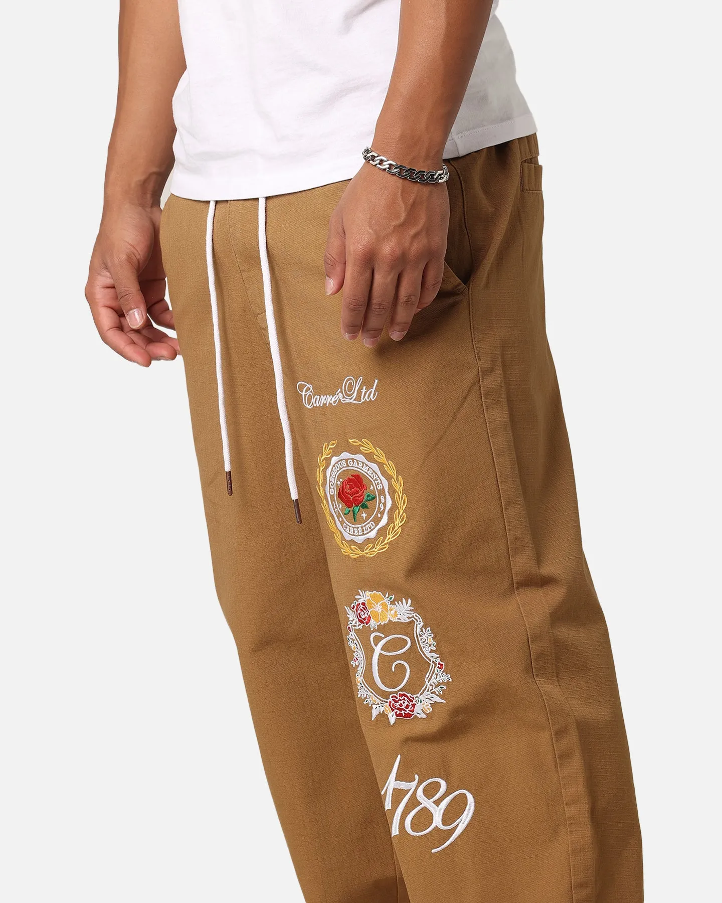 Carre Gorgeous Patch Pants Tobacco sold by Culture Kings product image thumbnail 3