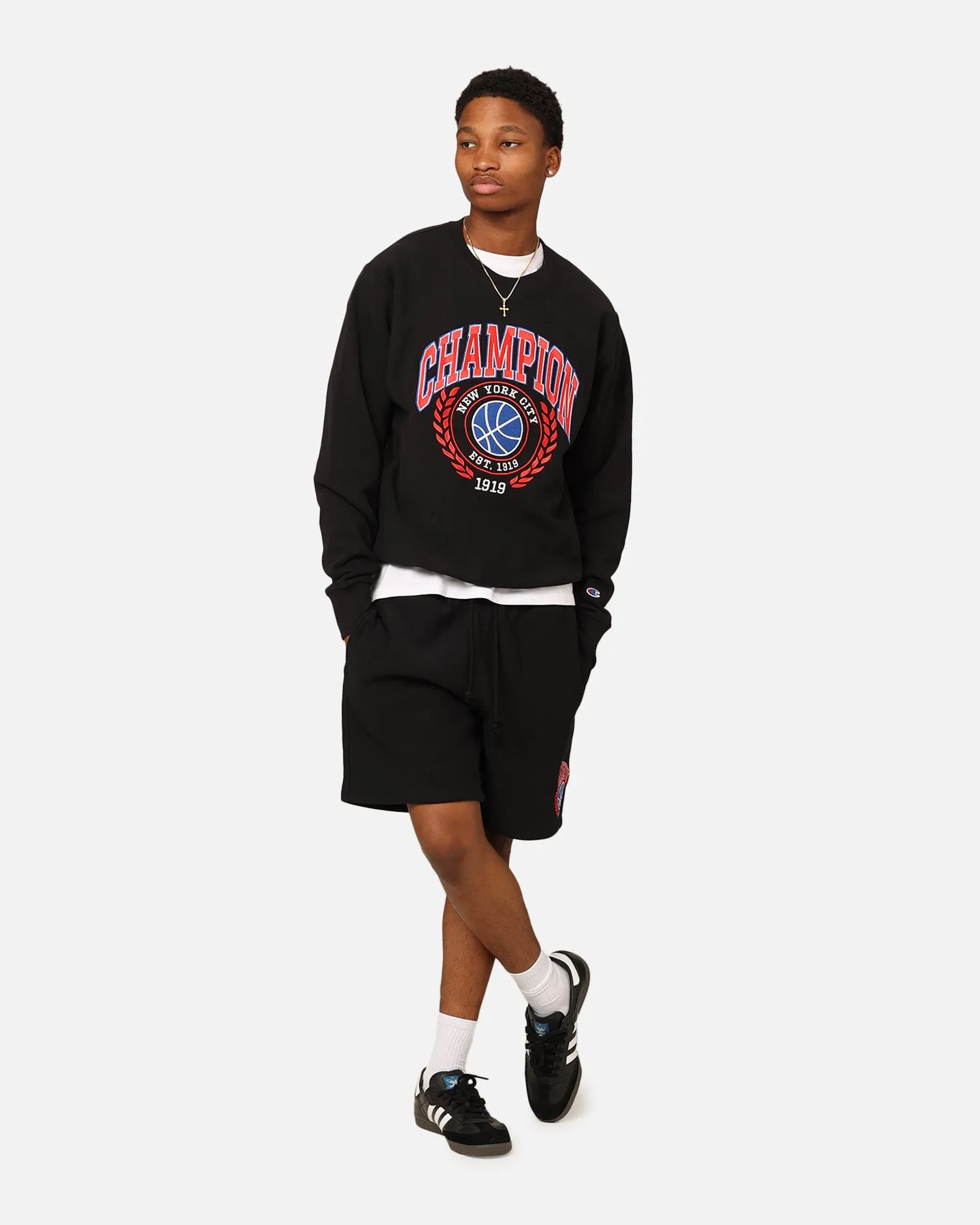 Champion Reverse Weave Field Basketball Shorts Black sold by Culture Kings product image thumbnail 3