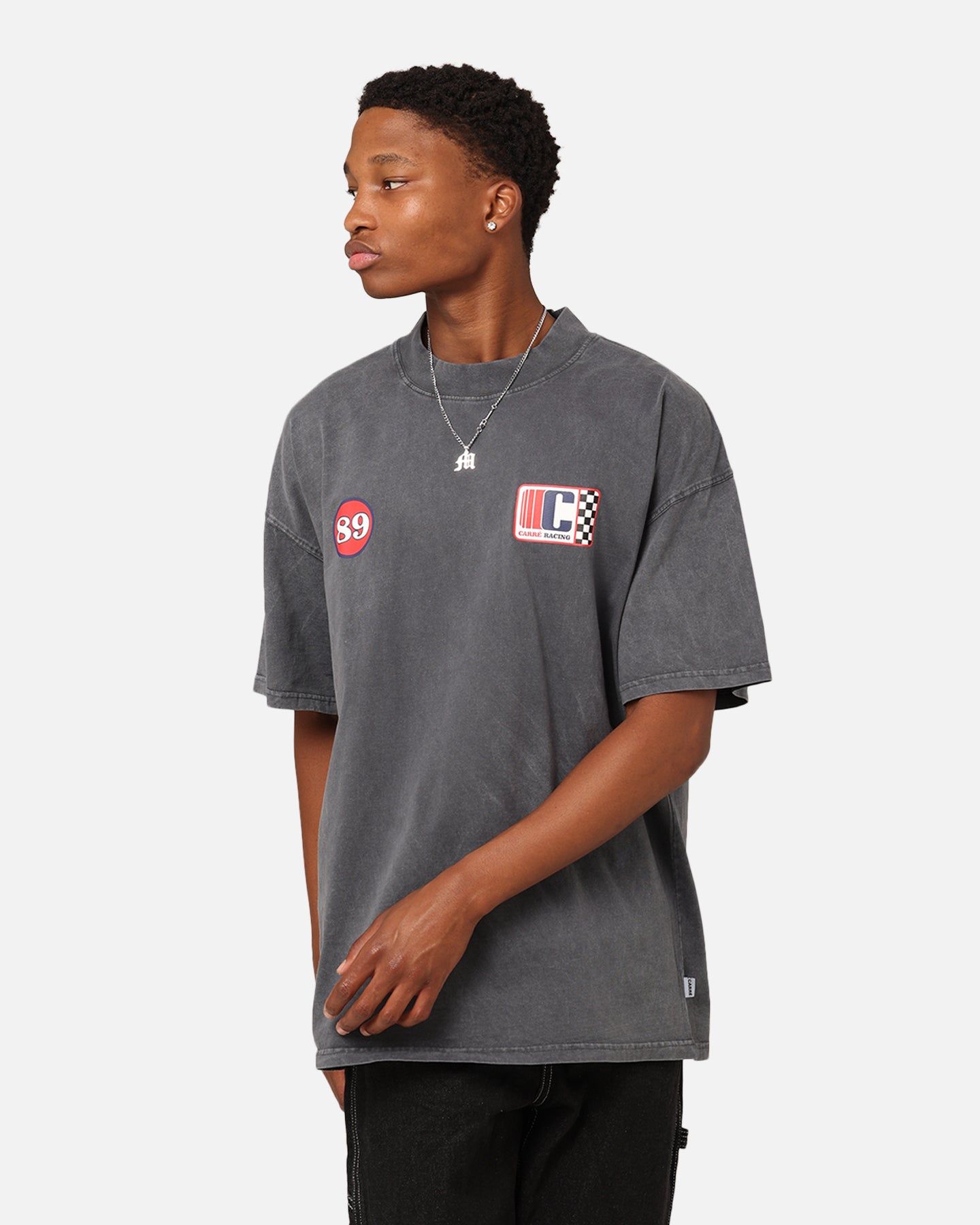Carre Course Oversized T-Shirt Vintage Grey sold by Culture Kings product image thumbnail 2