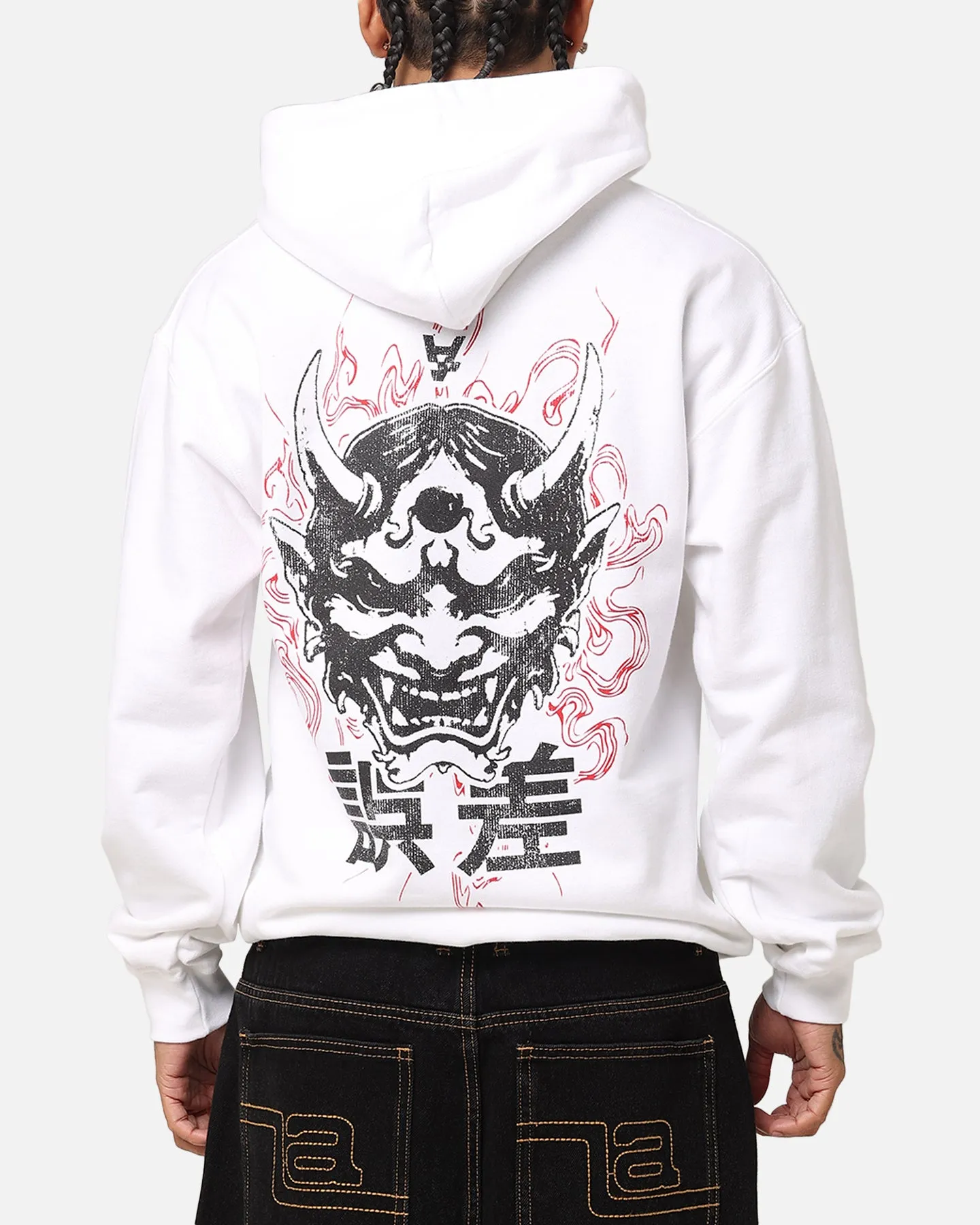The Anti Order Oni Hoodie White sold by Culture Kings