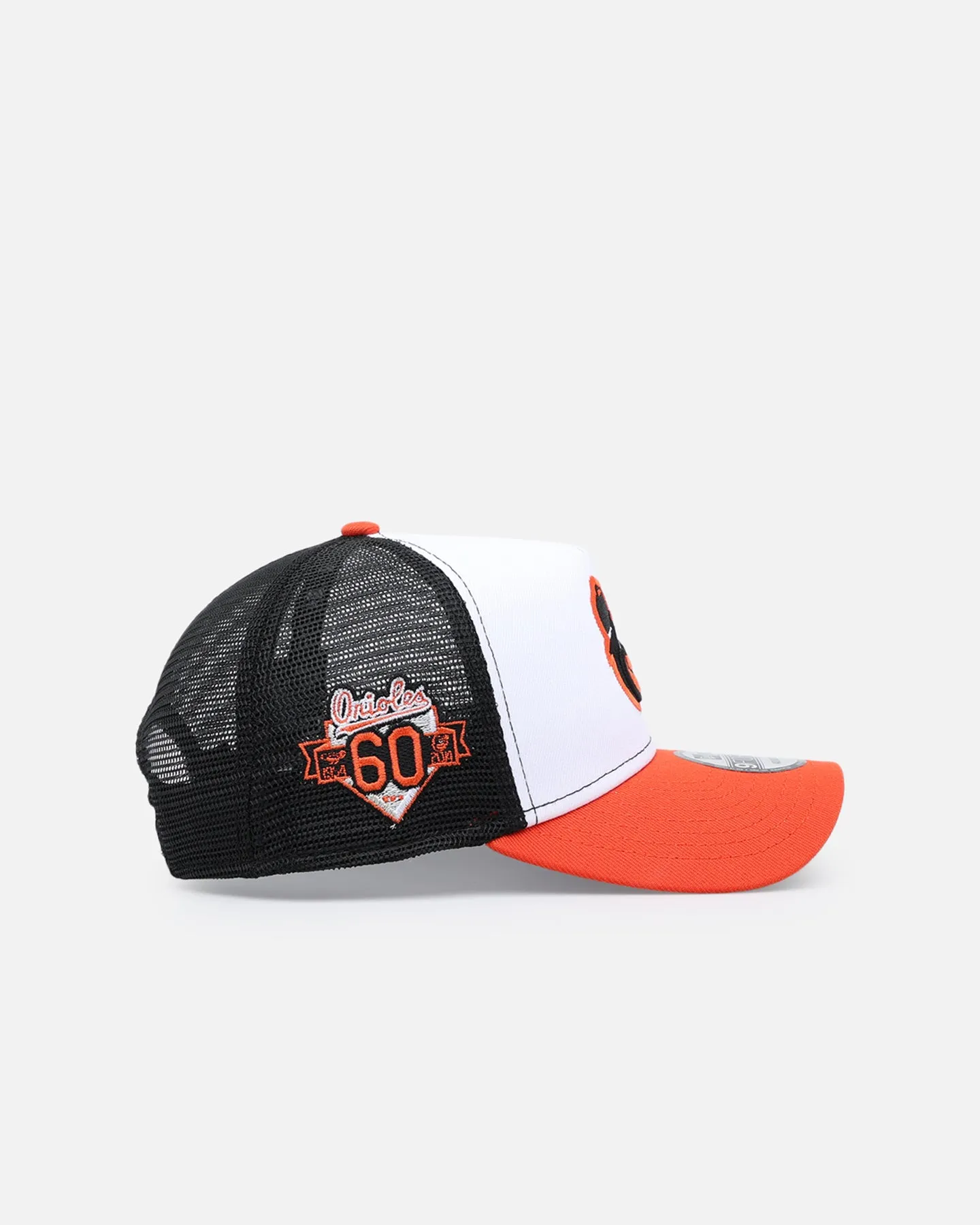 New Era Baltimore Orioles 9FORTY A-Frame Trucker Snapback OTC sold by Culture Kings product image thumbnail 3