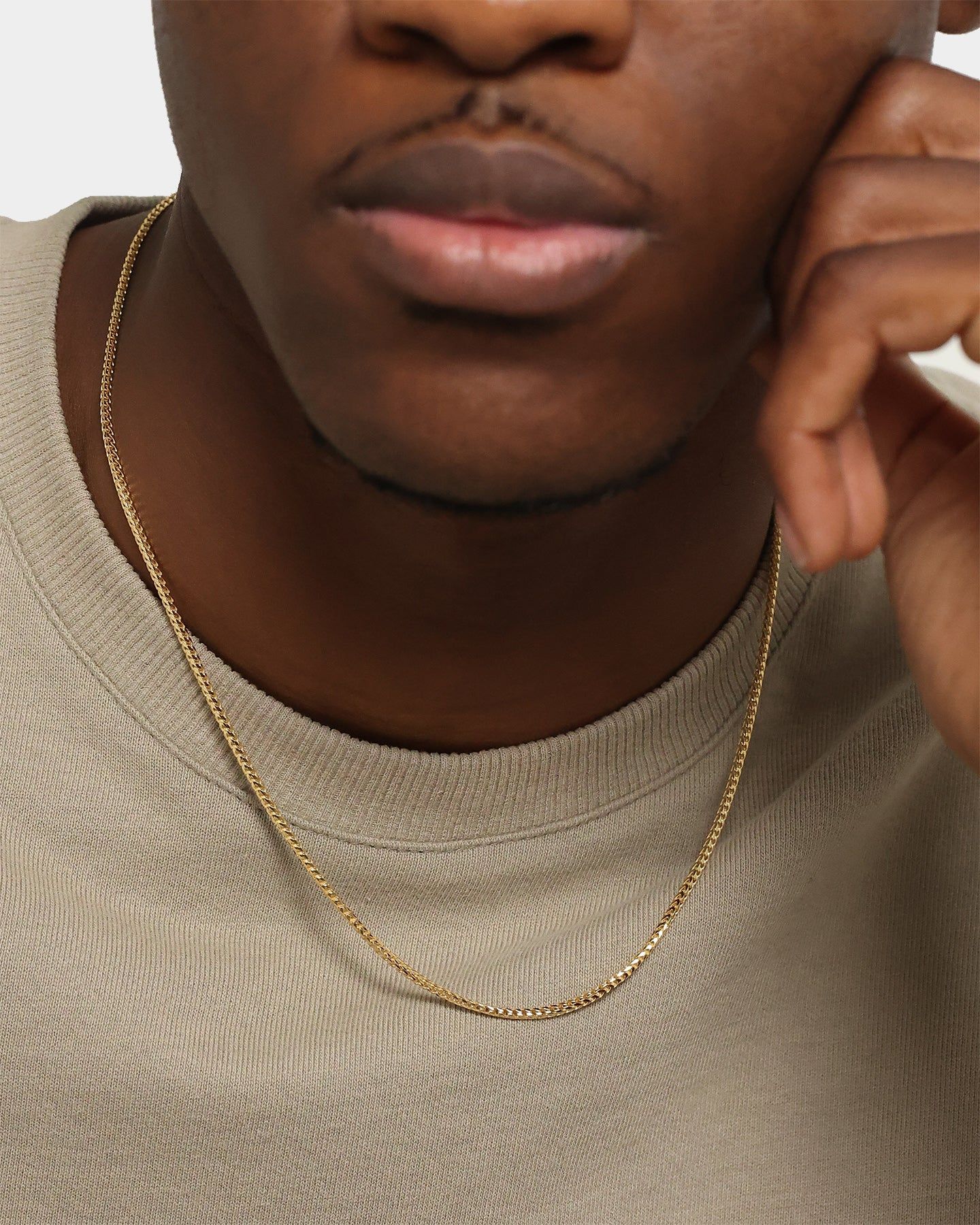 House Of Auric Franco 2.2mm 20" Chain 18k Gold Vermeil sold by Culture Kings