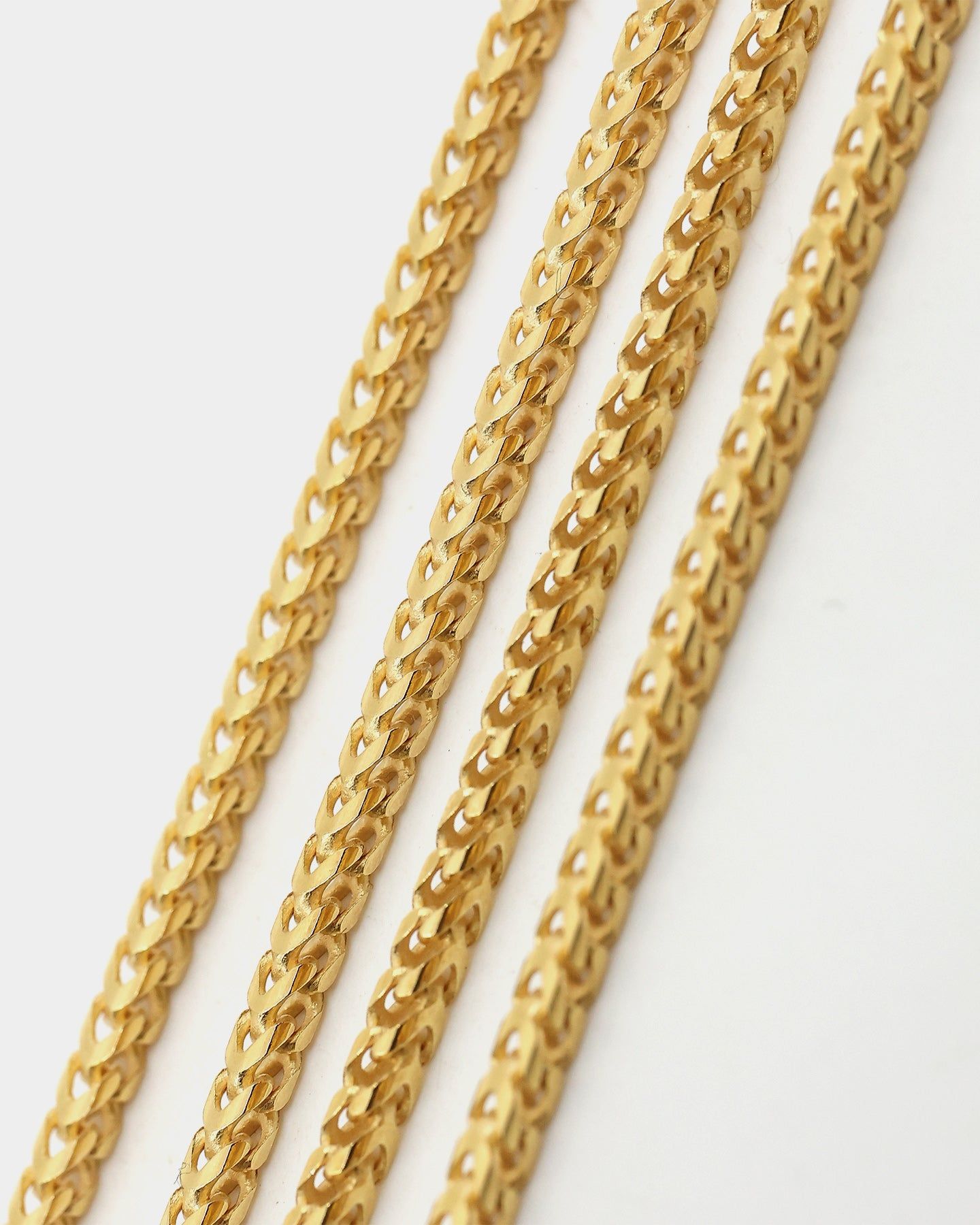 House Of Auric Franco 2.2mm 20" Chain 18k Gold Vermeil sold by Culture Kings product image thumbnail 4