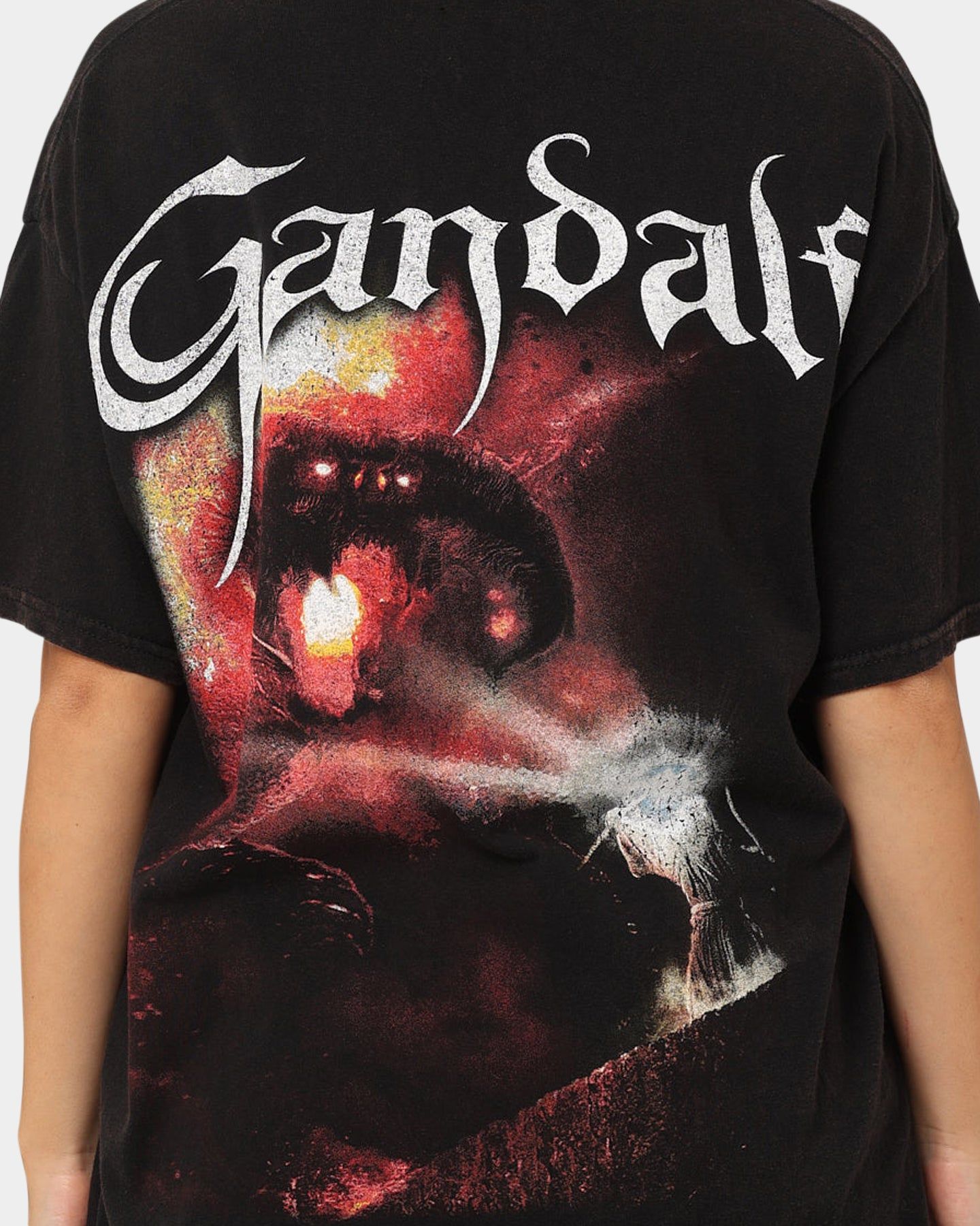 American Thrift X The Lord Of The Rings Gandalf Vintage T-Shirt Black Wash sold by Culture Kings product image thumbnail 5