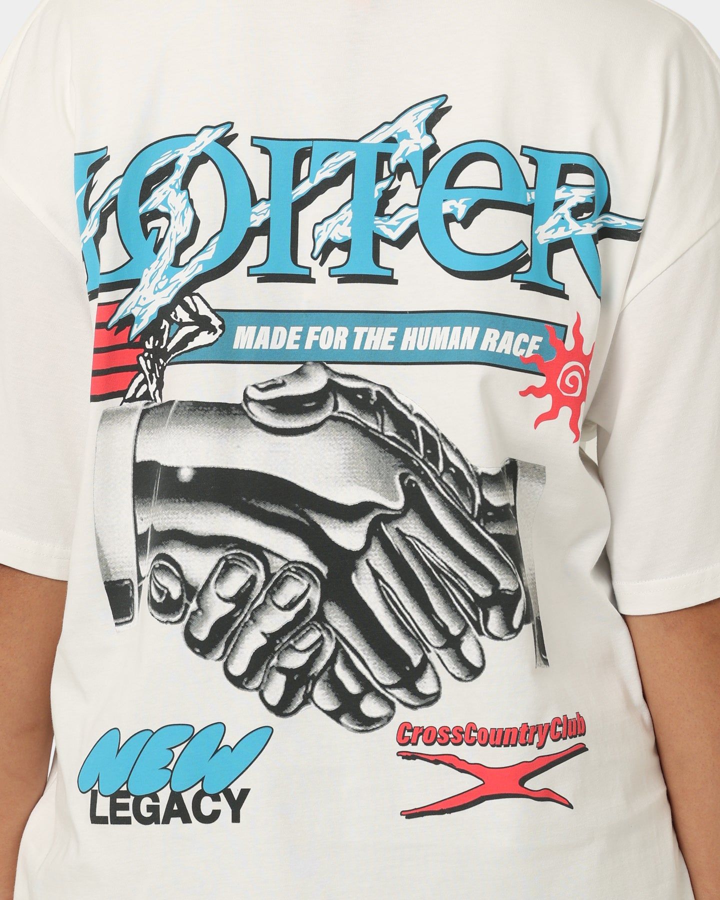 Loiter New Legacy Vintage T-Shirt Off White sold by Culture Kings product image thumbnail 5
