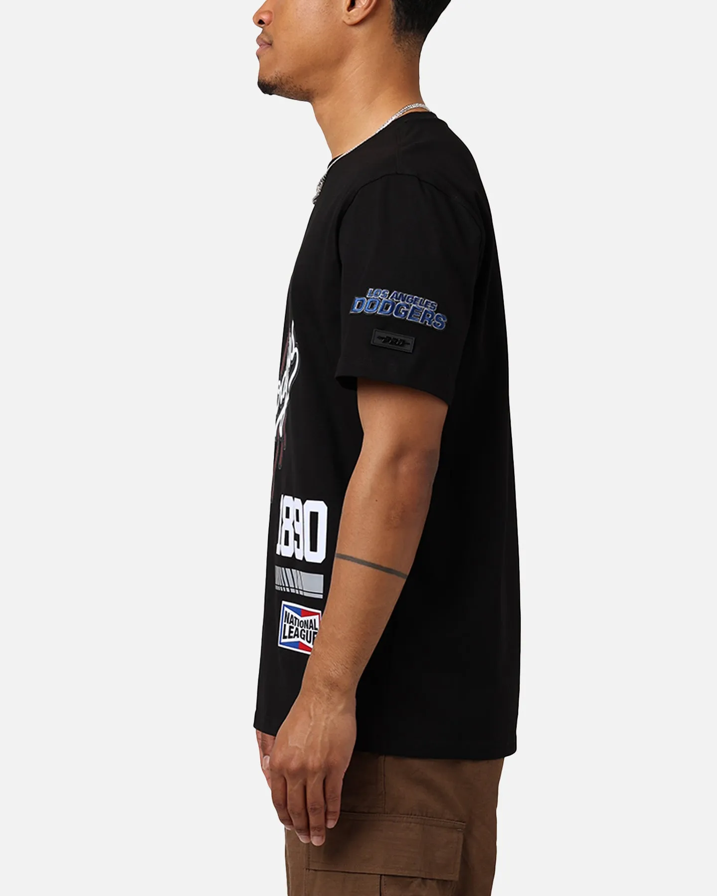 Pro Standard Los Angeles Dodgers Fast Lane SJ T-Shirt Black sold by Culture Kings product image thumbnail 5