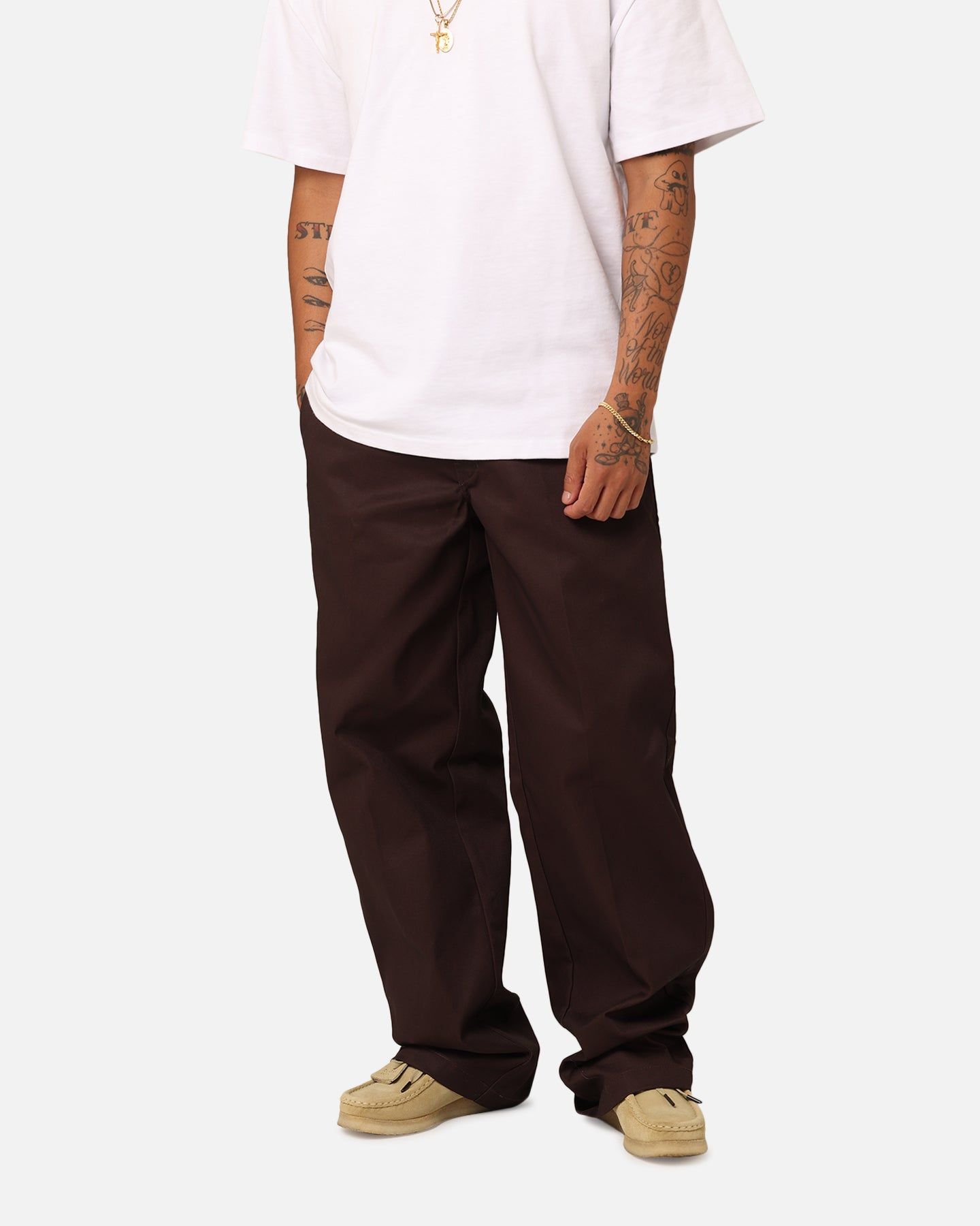 Dickies Super Baggy Loose Fit Pants Dark Brown sold by Culture Kings