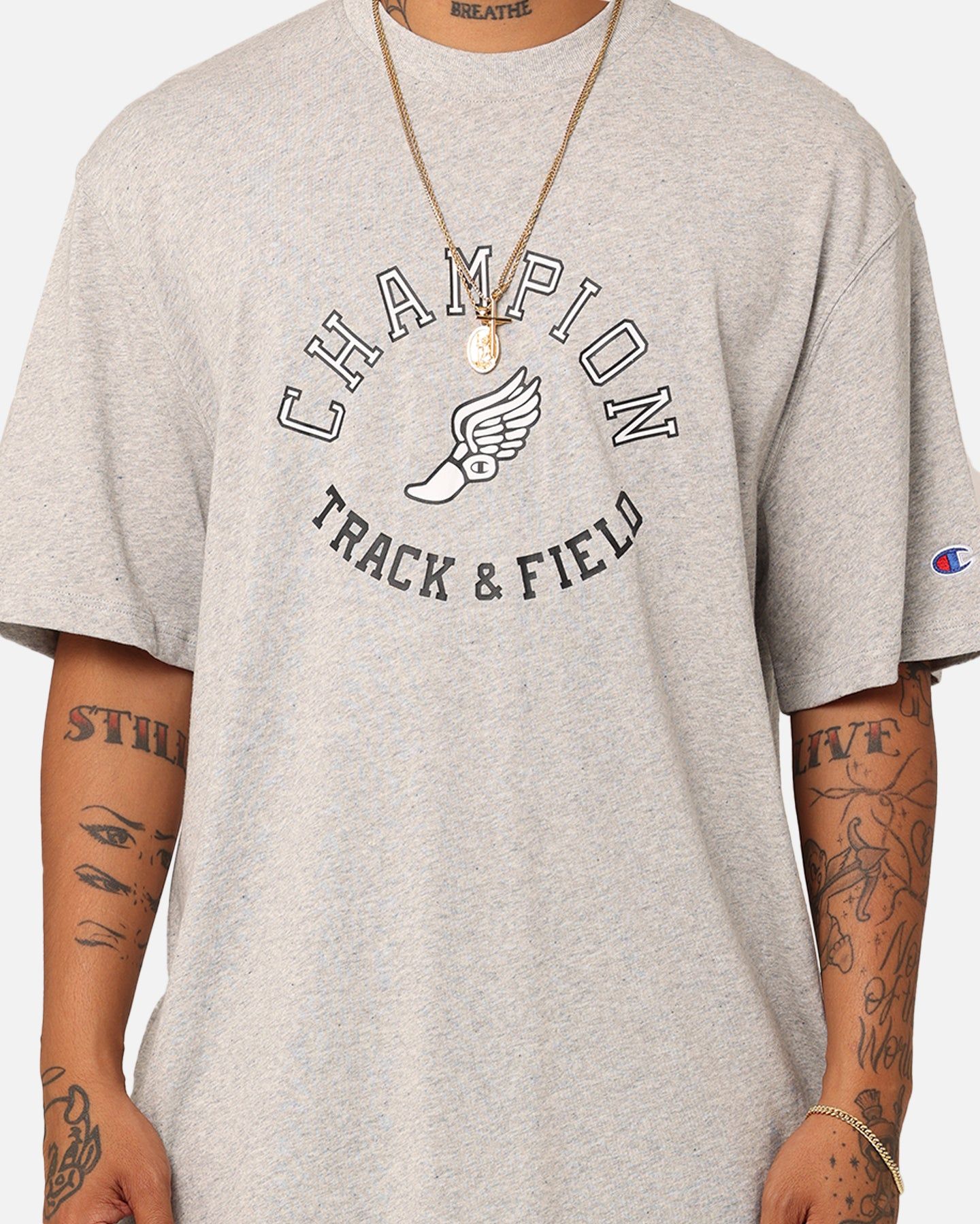 Champion Wing Graphic T-Shirt Black sold by Culture Kings product image thumbnail 3