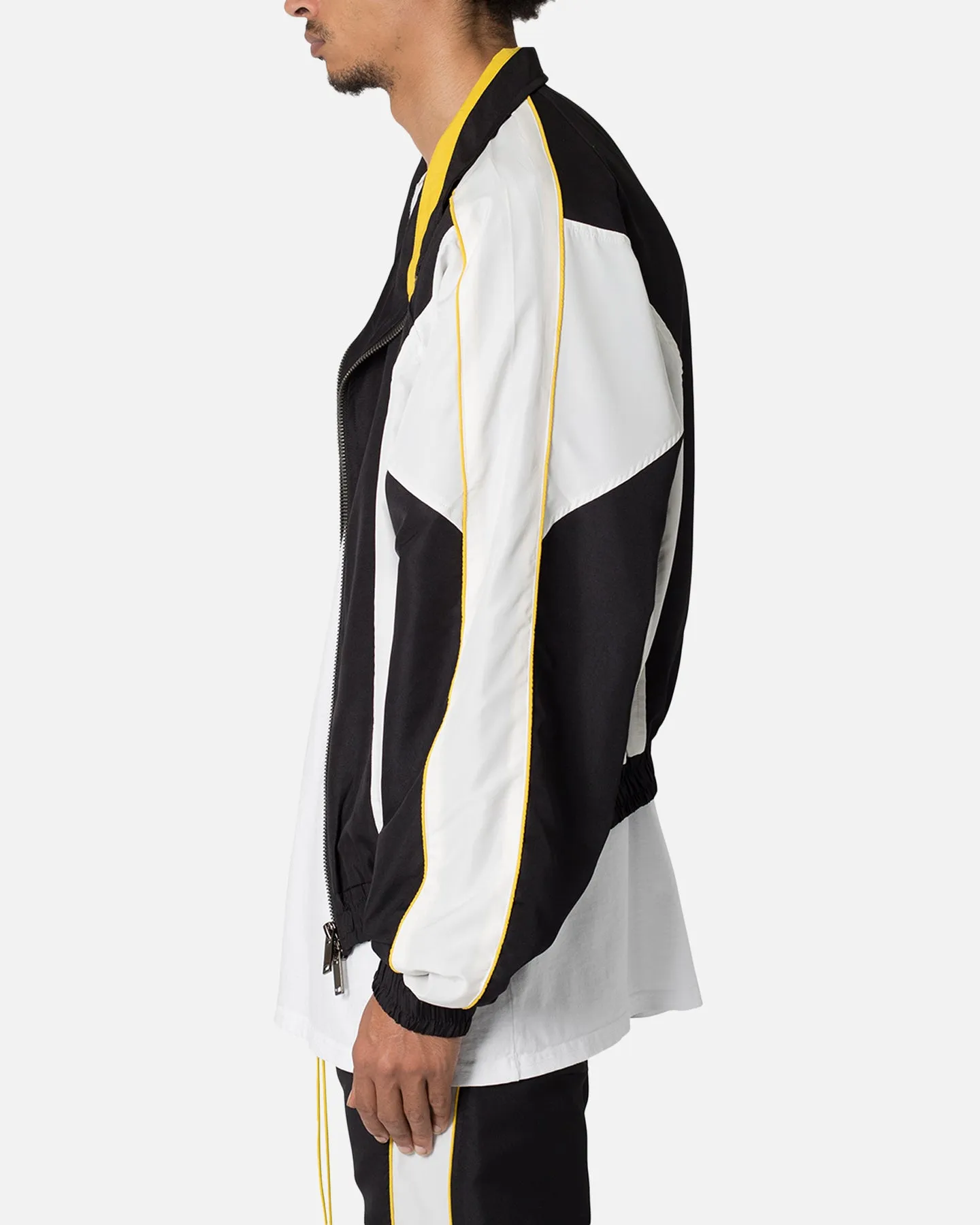 MNML Moto Racing Jacket Black/White sold by Culture Kings product image thumbnail 3