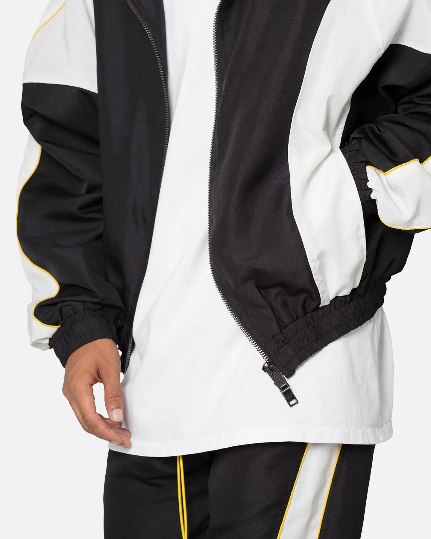 MNML Moto Racing Jacket Black/White sold by Culture Kings product image thumbnail 5