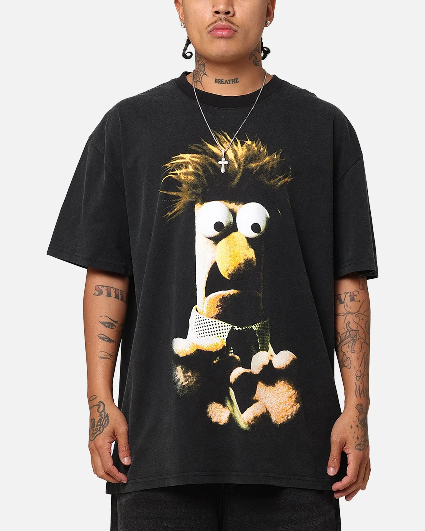 American Thrift Disney The Muppets Beaker Heavy T-Shirt Vintage Black sold by Culture Kings