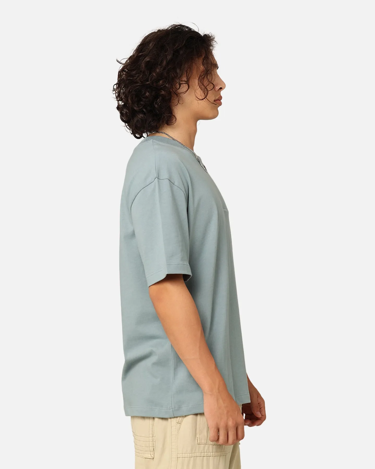Champion Heritage New Script T-Shirt Sage Shimmer Green sold by Culture Kings product image thumbnail 5