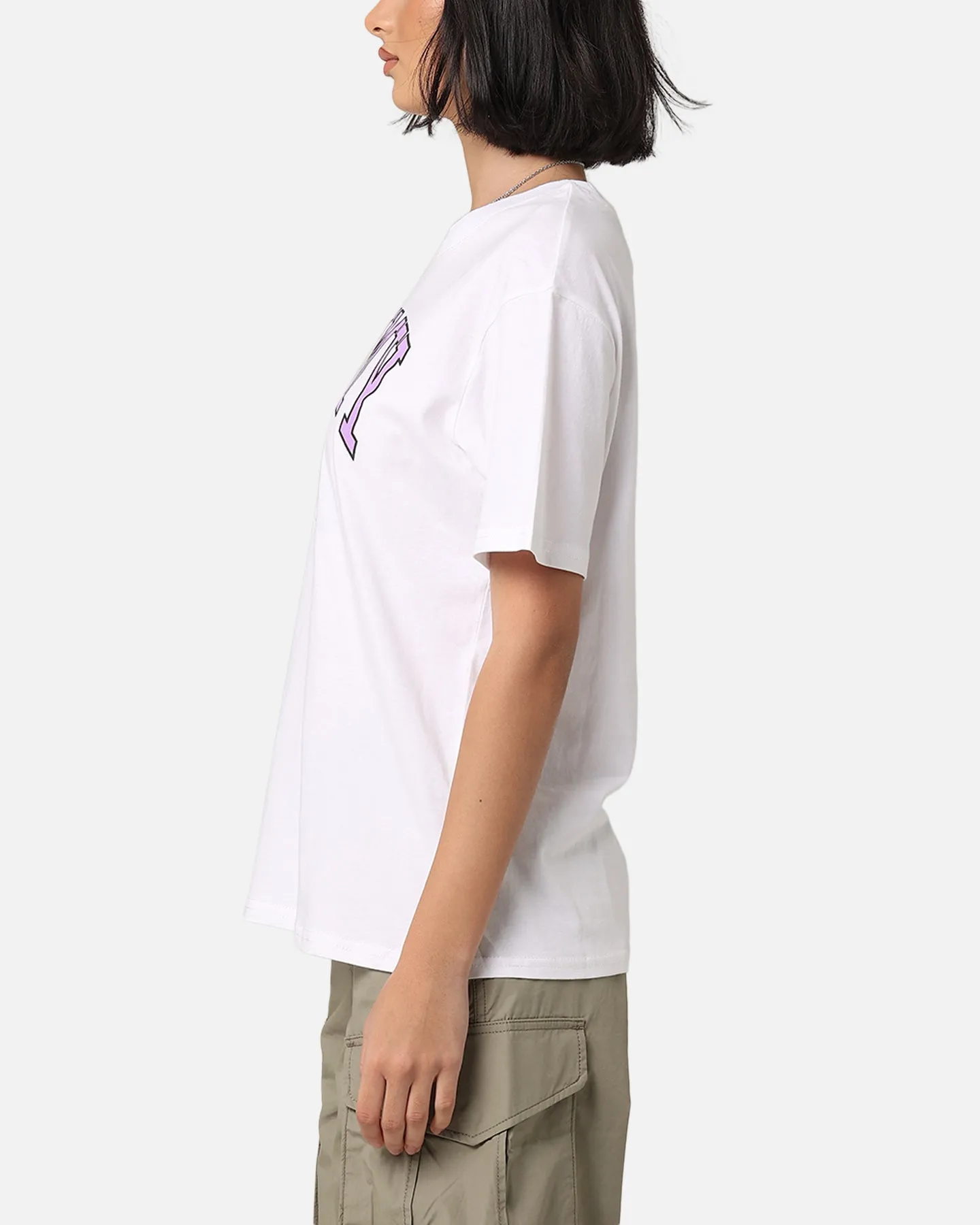 Tommy Jeans Women's TJW Relaxed Varsity Sport T-Shirt White sold by Culture Kings product image thumbnail 5