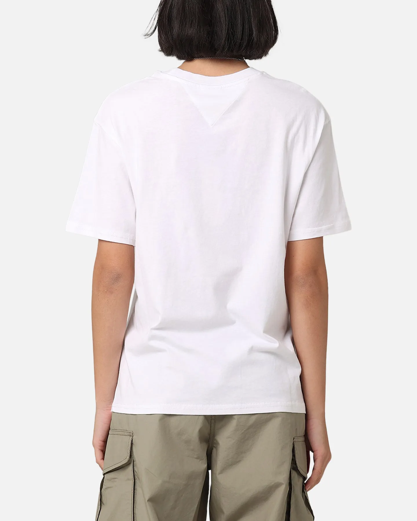 Tommy Jeans Women's TJW Relaxed Varsity Sport T-Shirt White sold by Culture Kings product image thumbnail 3