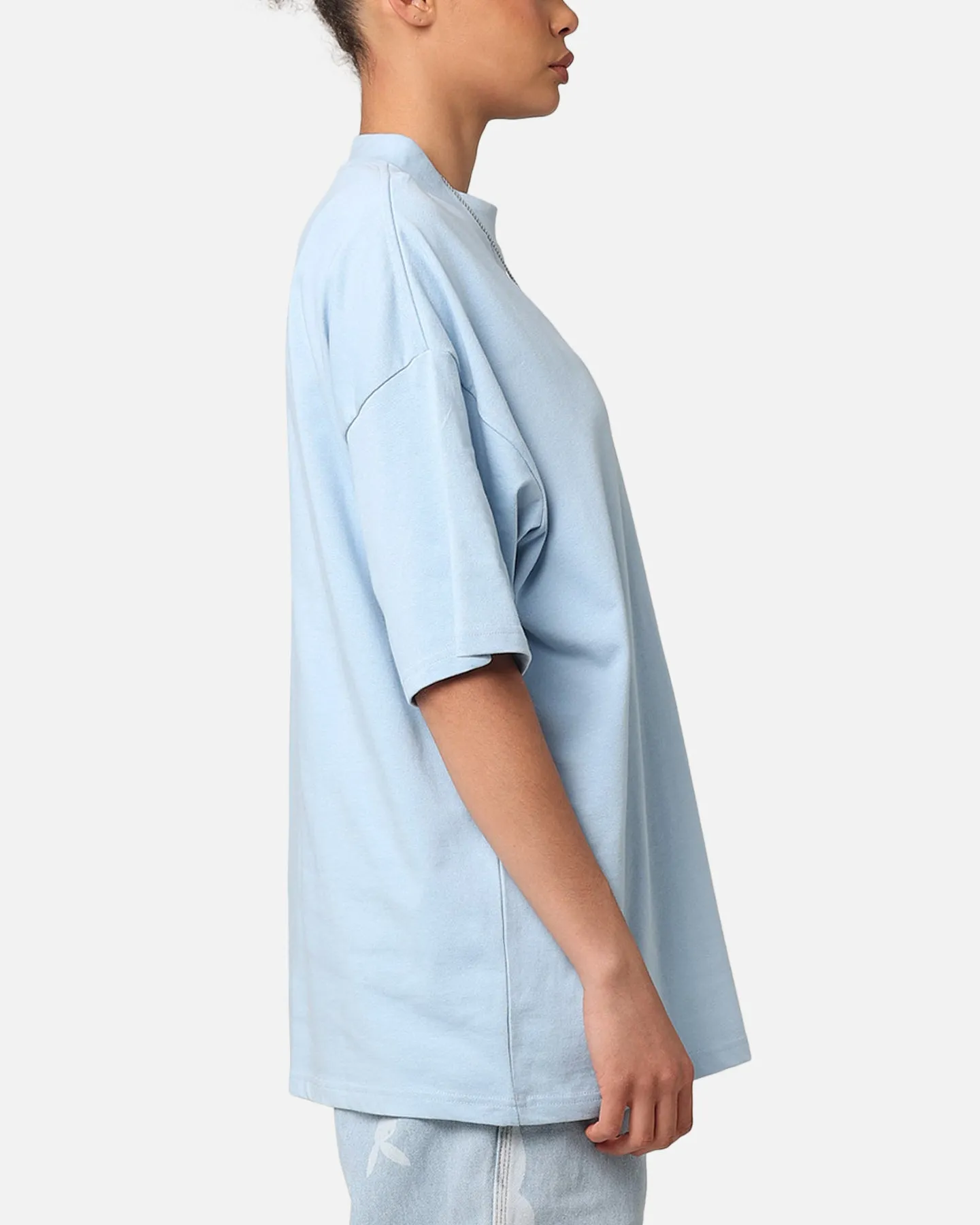 Culture Kings Oversized Blank T-Shirt Light Blue sold by Culture Kings product image thumbnail 5