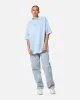 Culture Kings Oversized Blank T-Shirt Light Blue sold by Culture Kings