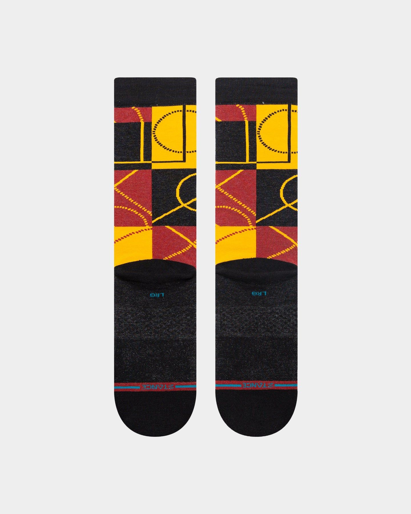 Stance X NBA Miami Heat Zone Crew Socks Black sold by Culture Kings product image thumbnail 3