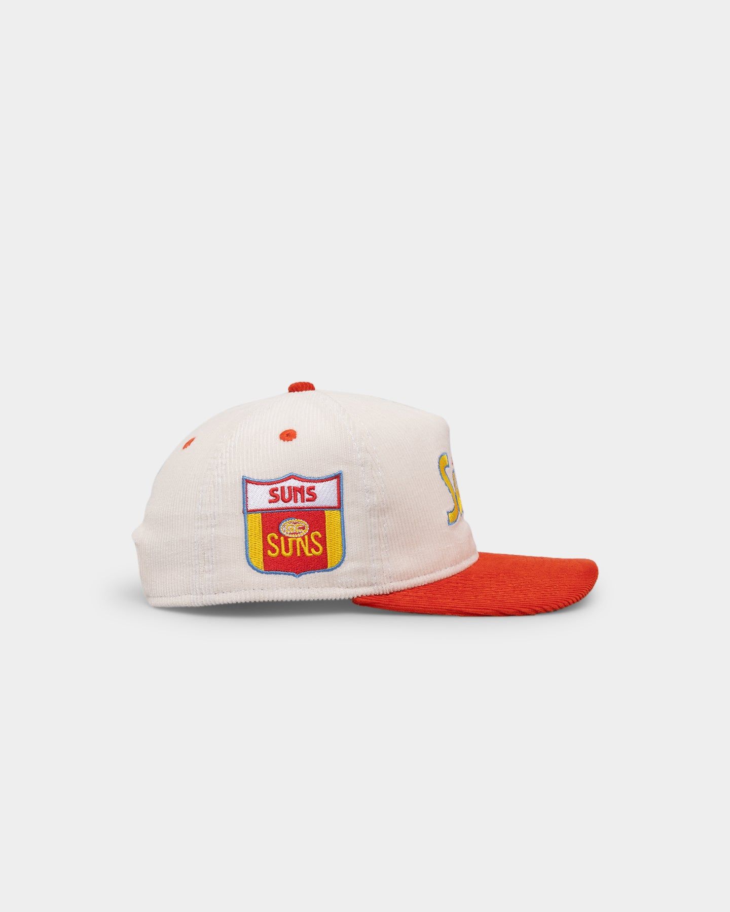 New Era Gold Coast Suns "AFL Cord Script" Golfer Snapback Chrome/OTC sold by Culture Kings product image thumbnail 3
