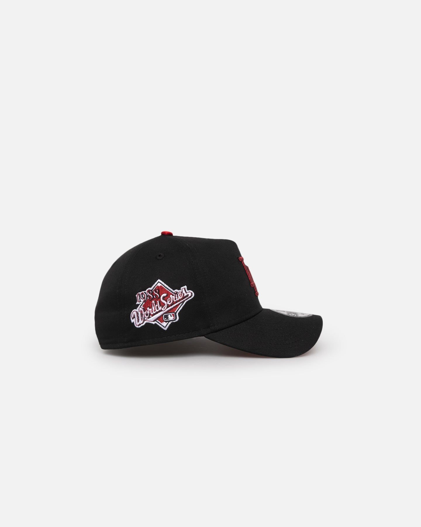 New Era Los Angeles Dodgers 'Satin Scarlet' 9FORTY A-Frame Snapback Black/Scarlet sold by Culture Kings product image thumbnail 3