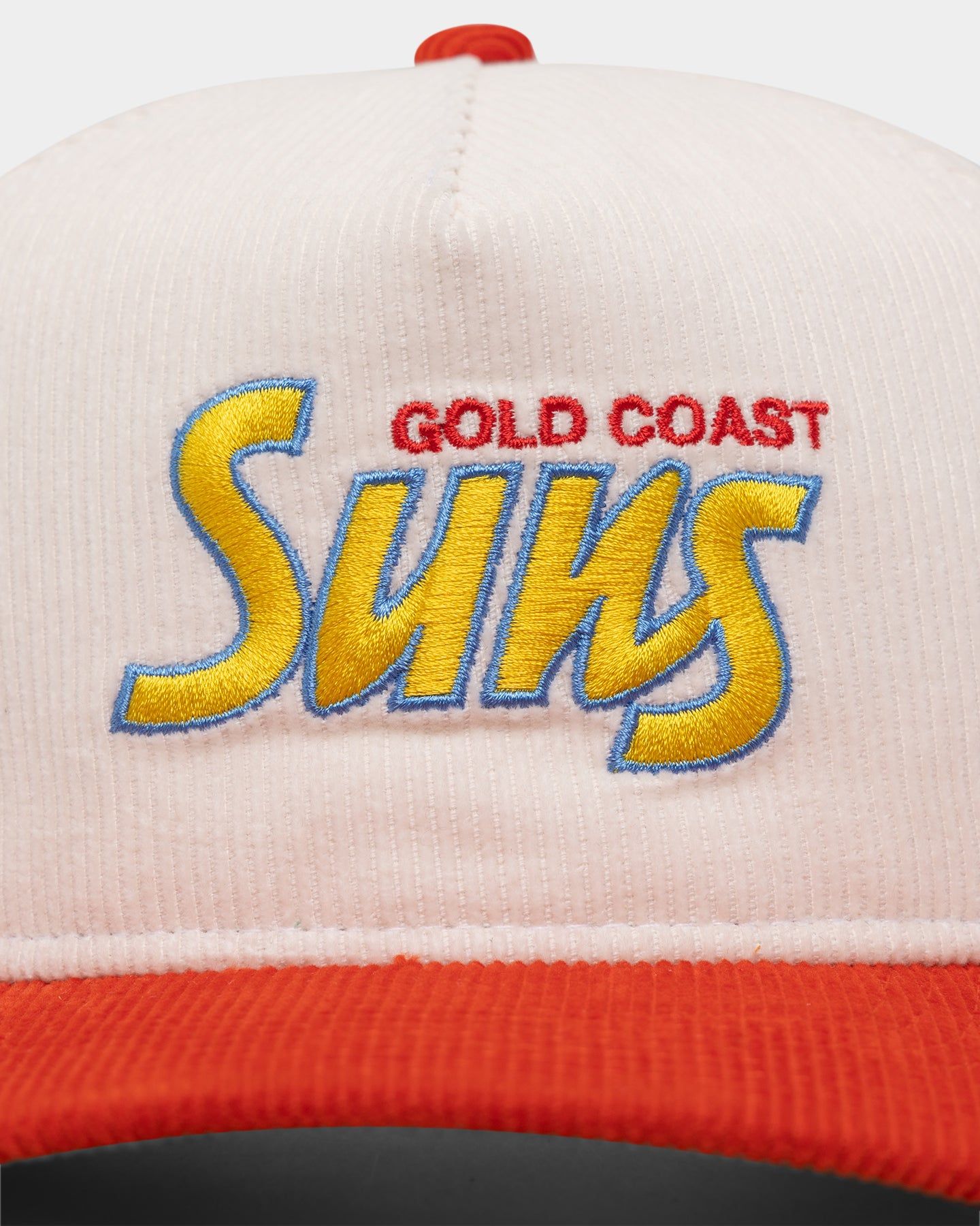 New Era Gold Coast Suns "AFL Cord Script" Golfer Snapback Chrome/OTC sold by Culture Kings product image thumbnail 5