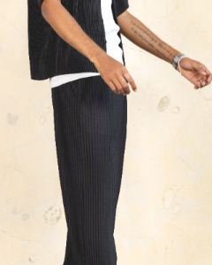 404 Homage Plisse Pants Black sold by Culture Kings