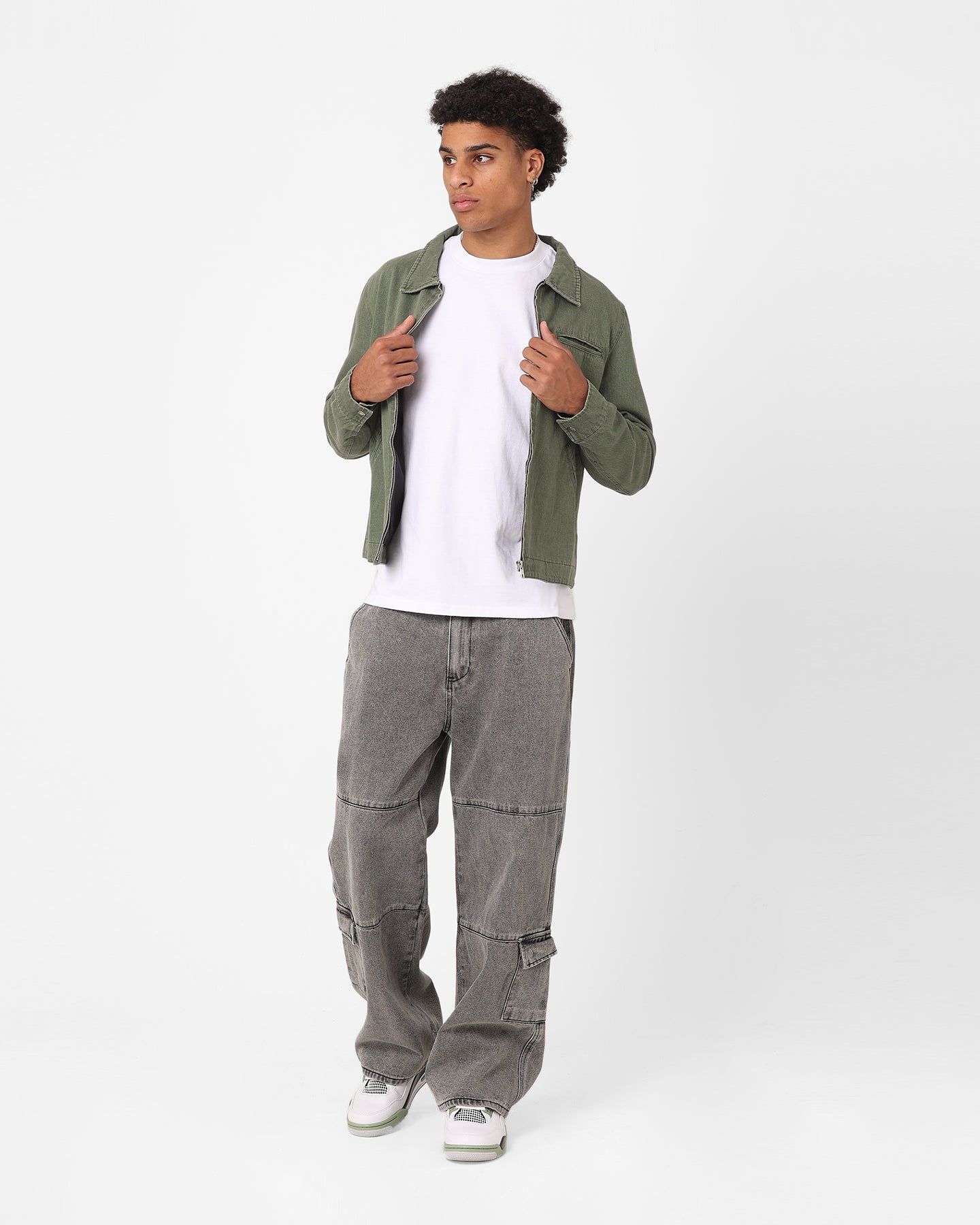 XXIII Jante Acid Wash Jeans Grey sold by Culture Kings product image thumbnail 2