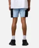 Carre Two Tone Shorts Black/Light Blue sold by Culture Kings