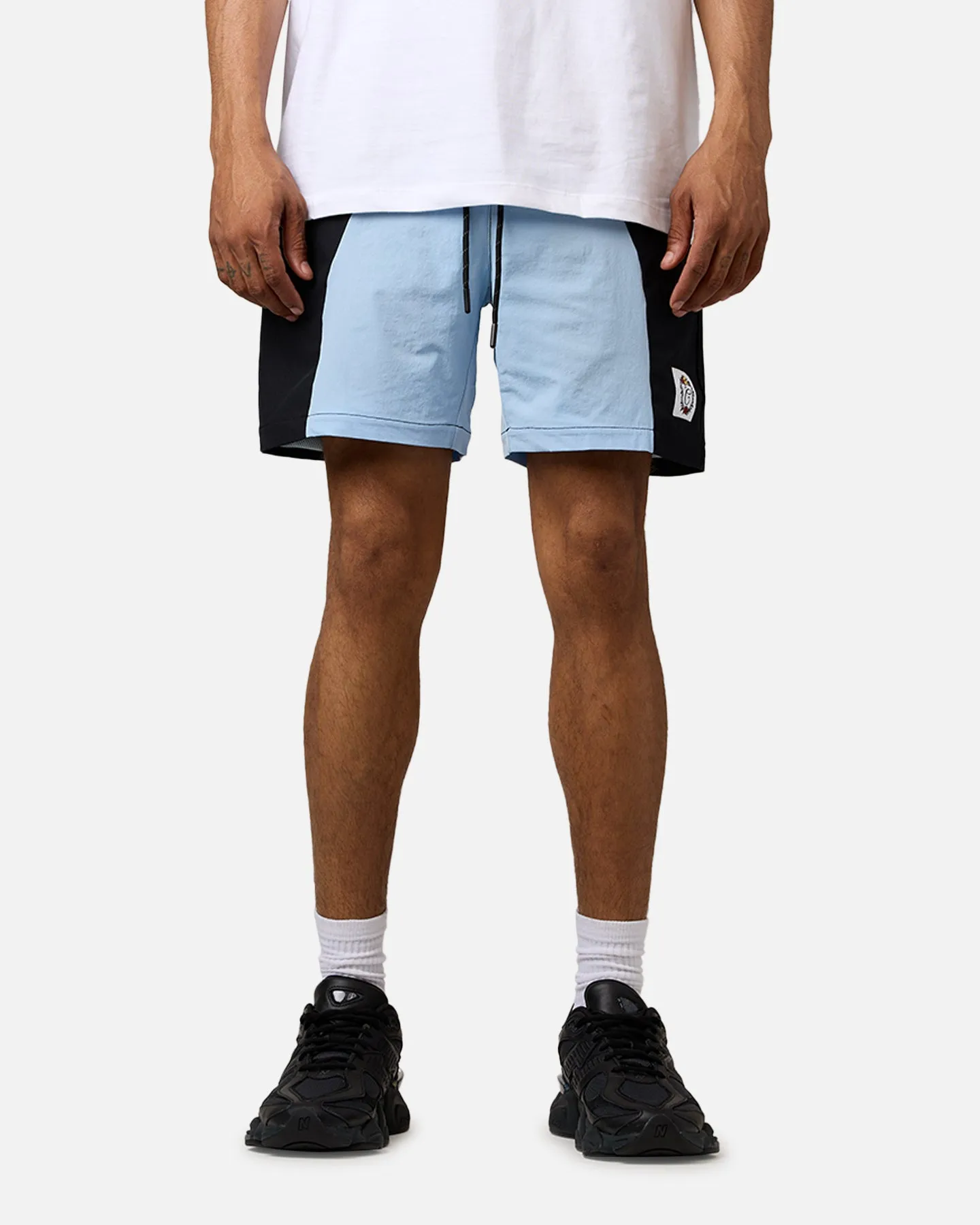 Carre Two Tone Shorts Black/Light Blue sold by Culture Kings
