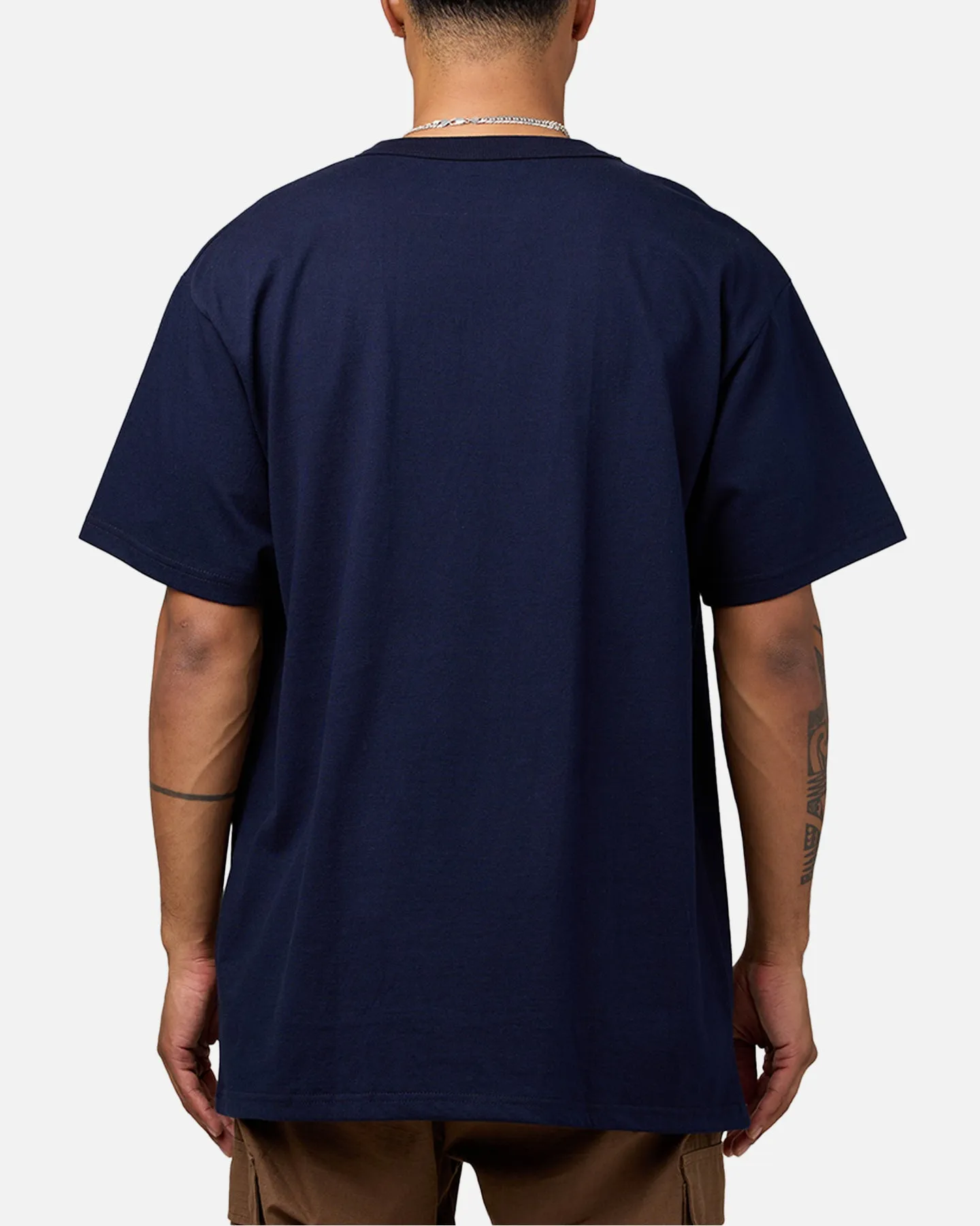 Daniel Patrick Surplus Logo T-Shirt Navy/Cream/Red sold by Culture Kings product image thumbnail 2