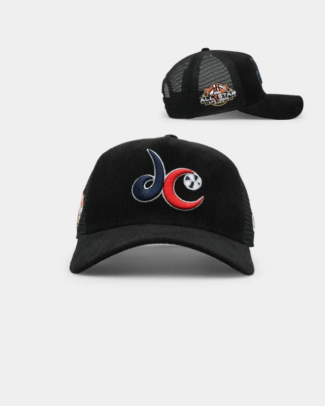 New Era Women's Washington Mystics 'WNBA All Star' 9FORTY A-Frame Trucker Snapback Black sold by Culture Kings