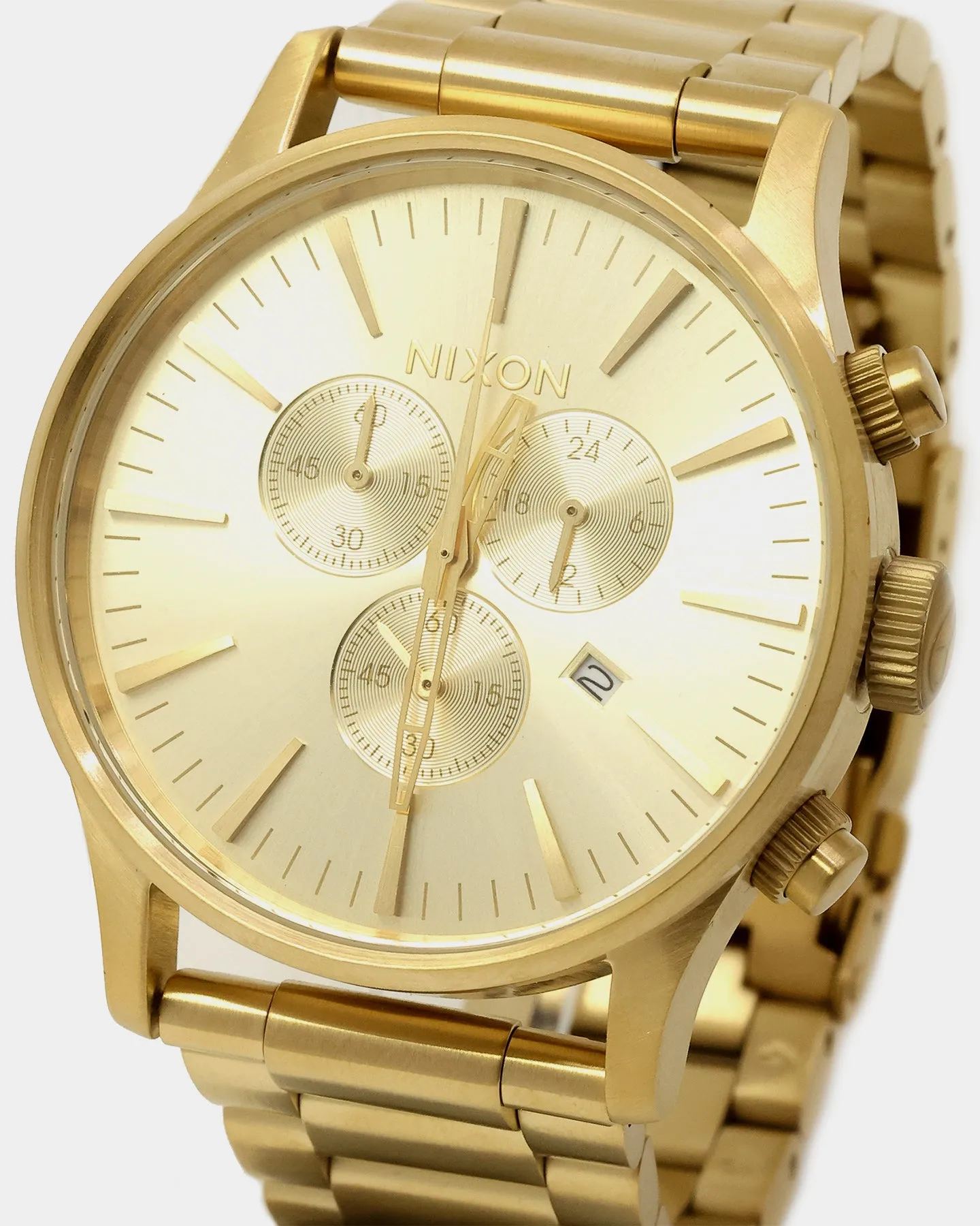 Nixon Sentry Chrono Watch Gold sold by Culture Kings product image thumbnail 4