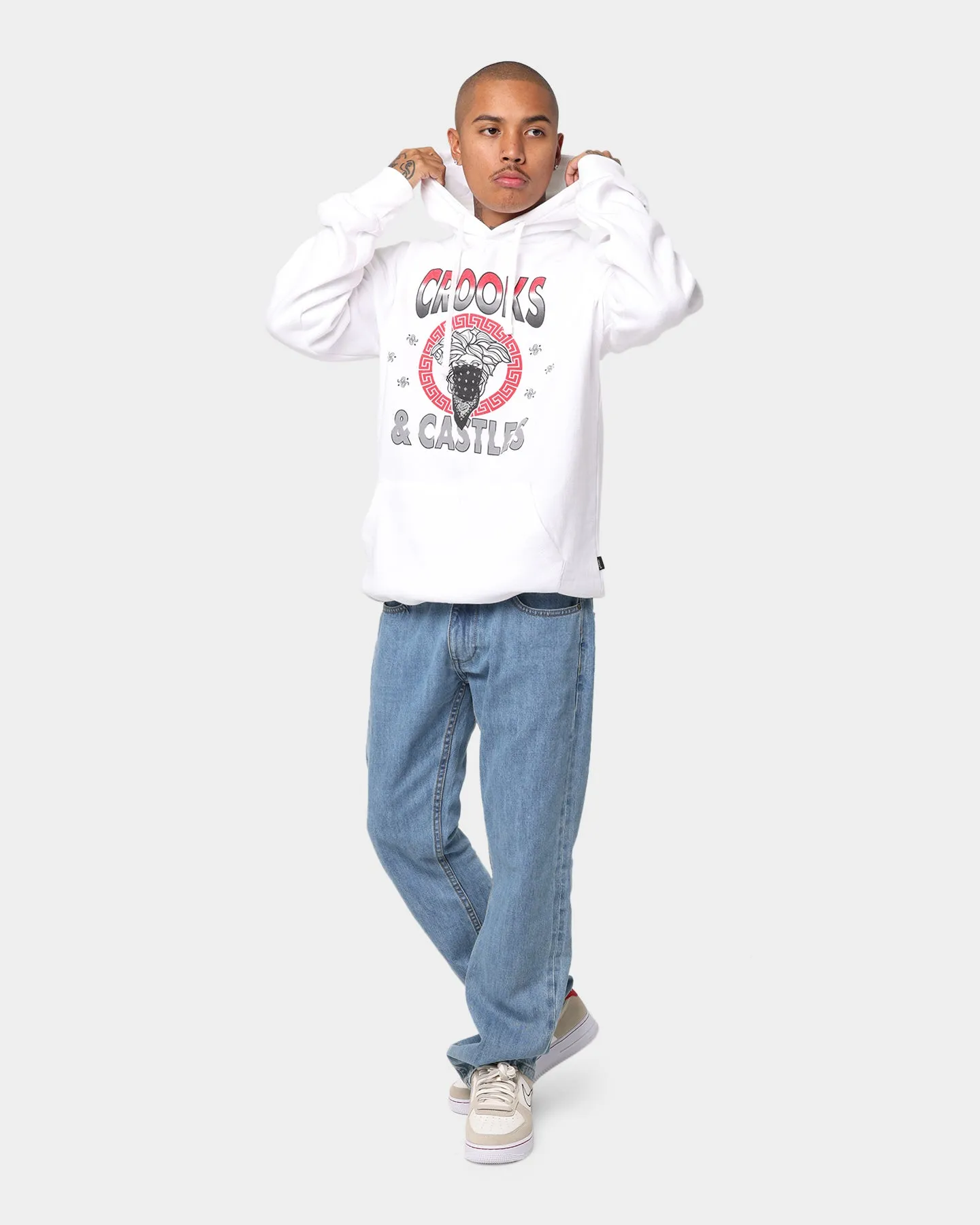 Crooks & Castles Legend Hoodie White sold by Culture Kings product image thumbnail 2