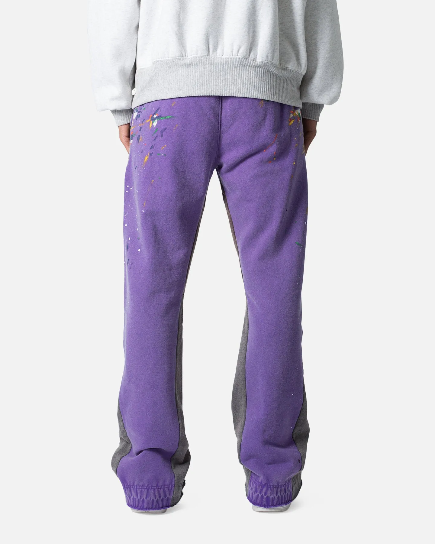 MNML Contrast Bootcut Sweatpants Purple sold by Culture Kings product image thumbnail 4