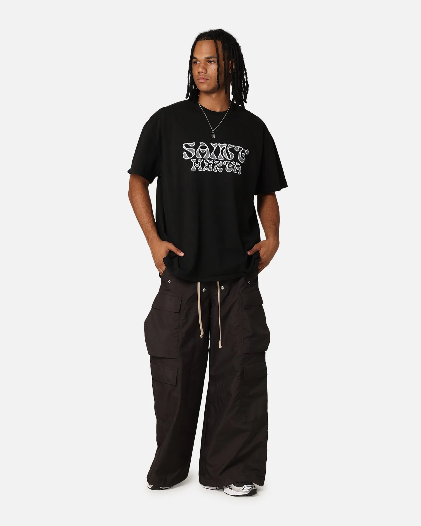 Saint Morta Platinum Chrome T-Shirt Black sold by Culture Kings product image thumbnail 2