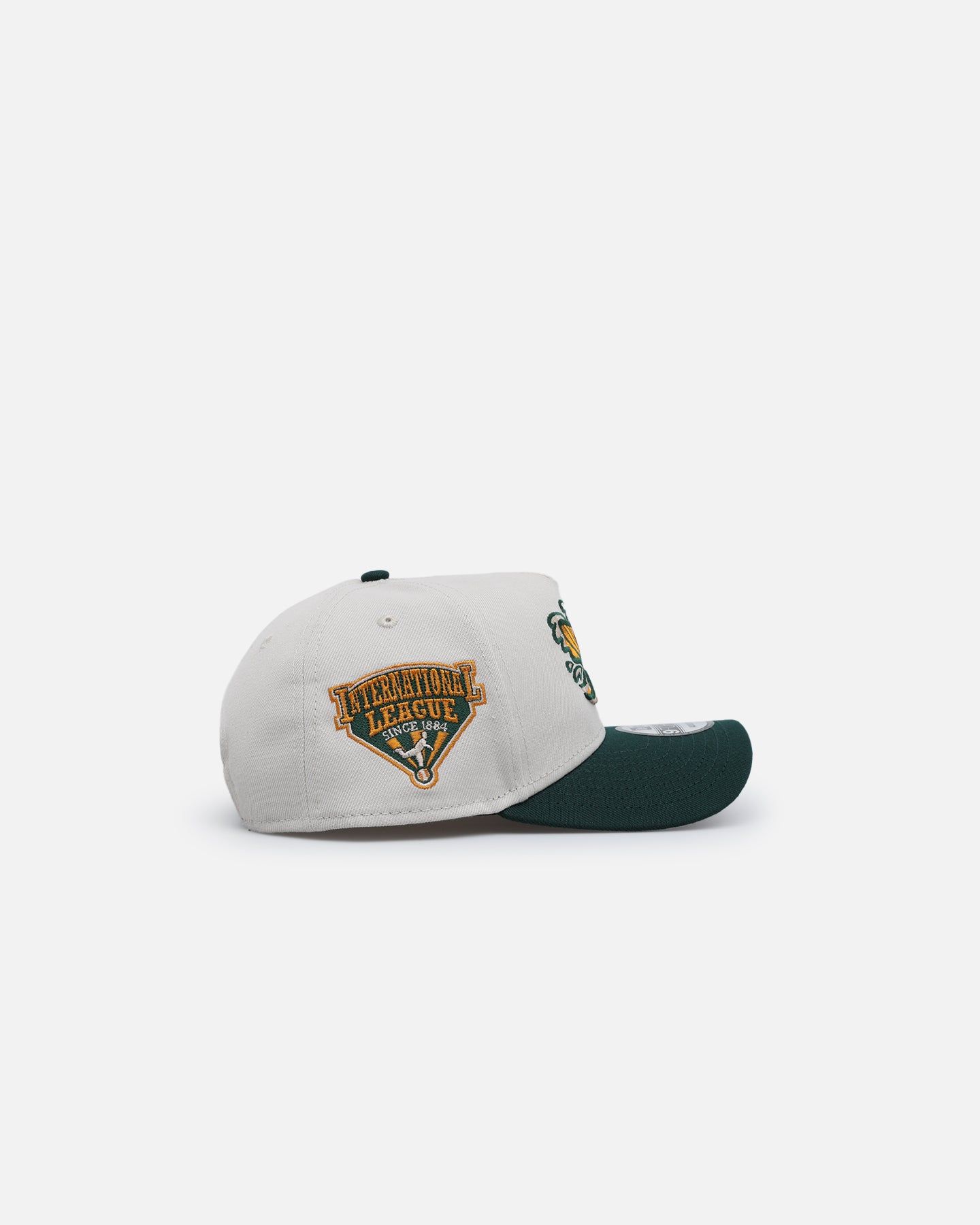 New Era Gwinnett Stripers 'Autumn Hue' 9FORTY A-Frame Snapback Stone/Dark Green sold by Culture Kings product image thumbnail 3
