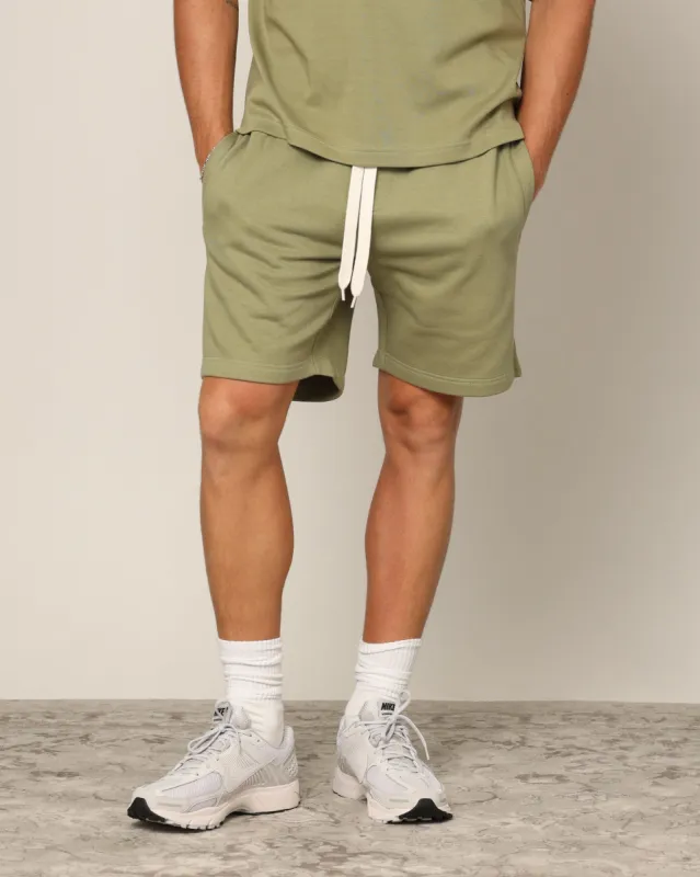 Carré Blanc Classic Sweat Shorts Military sold by Culture Kings