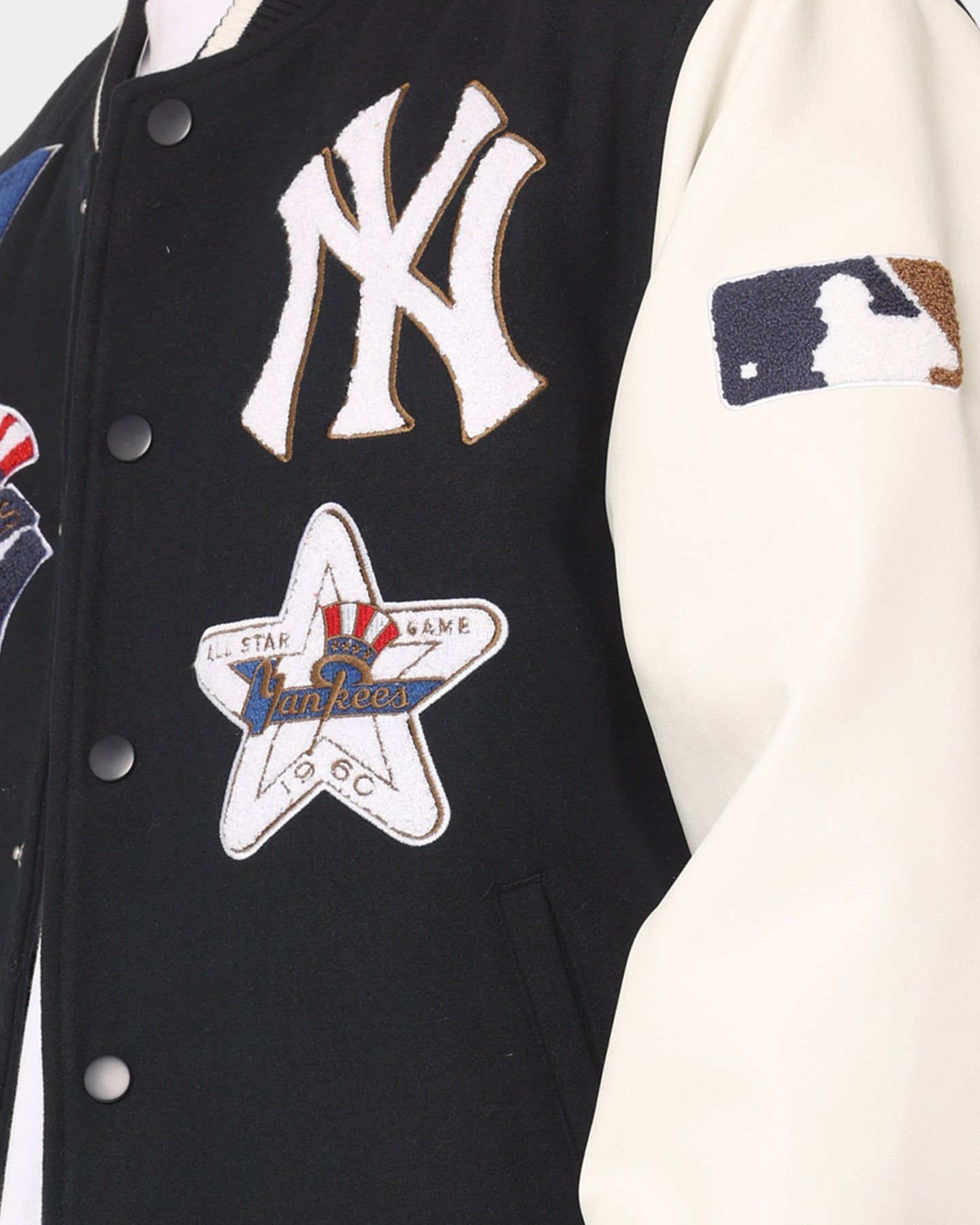 Majestic Athletic New York Yankees Multi Hit Varsity Jacket True Navy sold by Culture Kings product image thumbnail 9