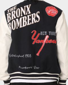 Majestic Athletic New York Yankees Multi Hit Varsity Jacket True Navy sold by Culture Kings