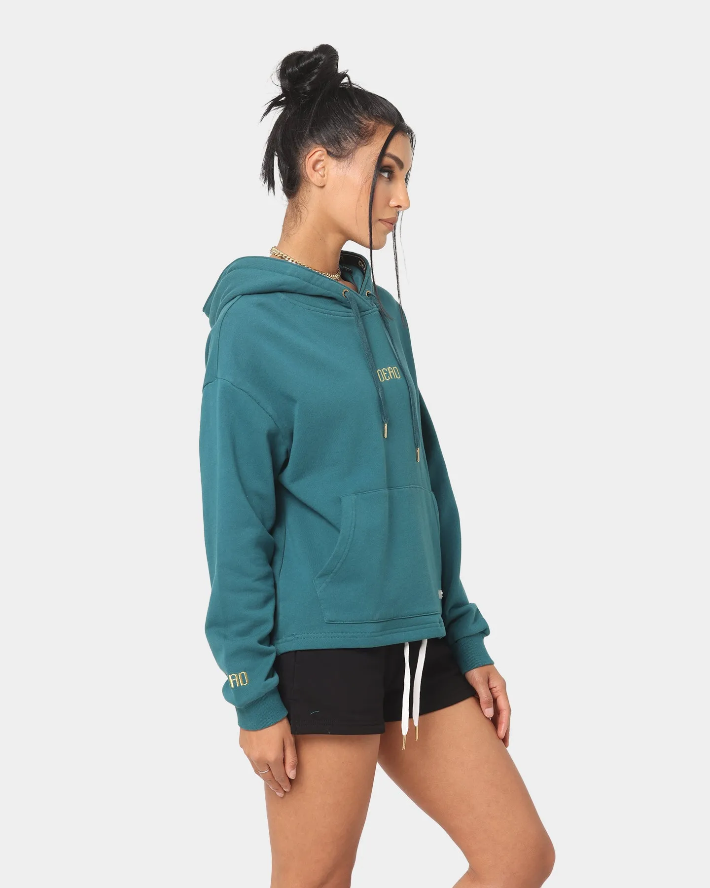 Dead Studios Women's Royal Hoodie Teal sold by Culture Kings product image thumbnail 5