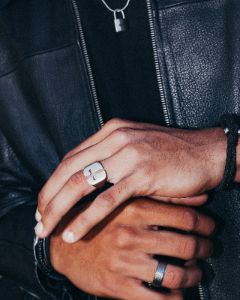 Saint Morta Dagger Ring Stainless Steel sold by Culture Kings