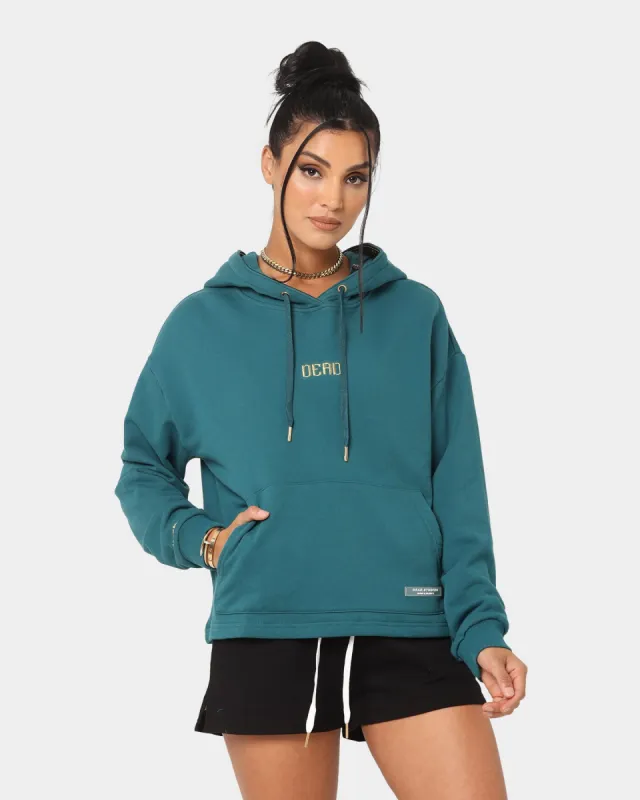 Dead Studios Women's Royal Hoodie Teal sold by Culture Kings