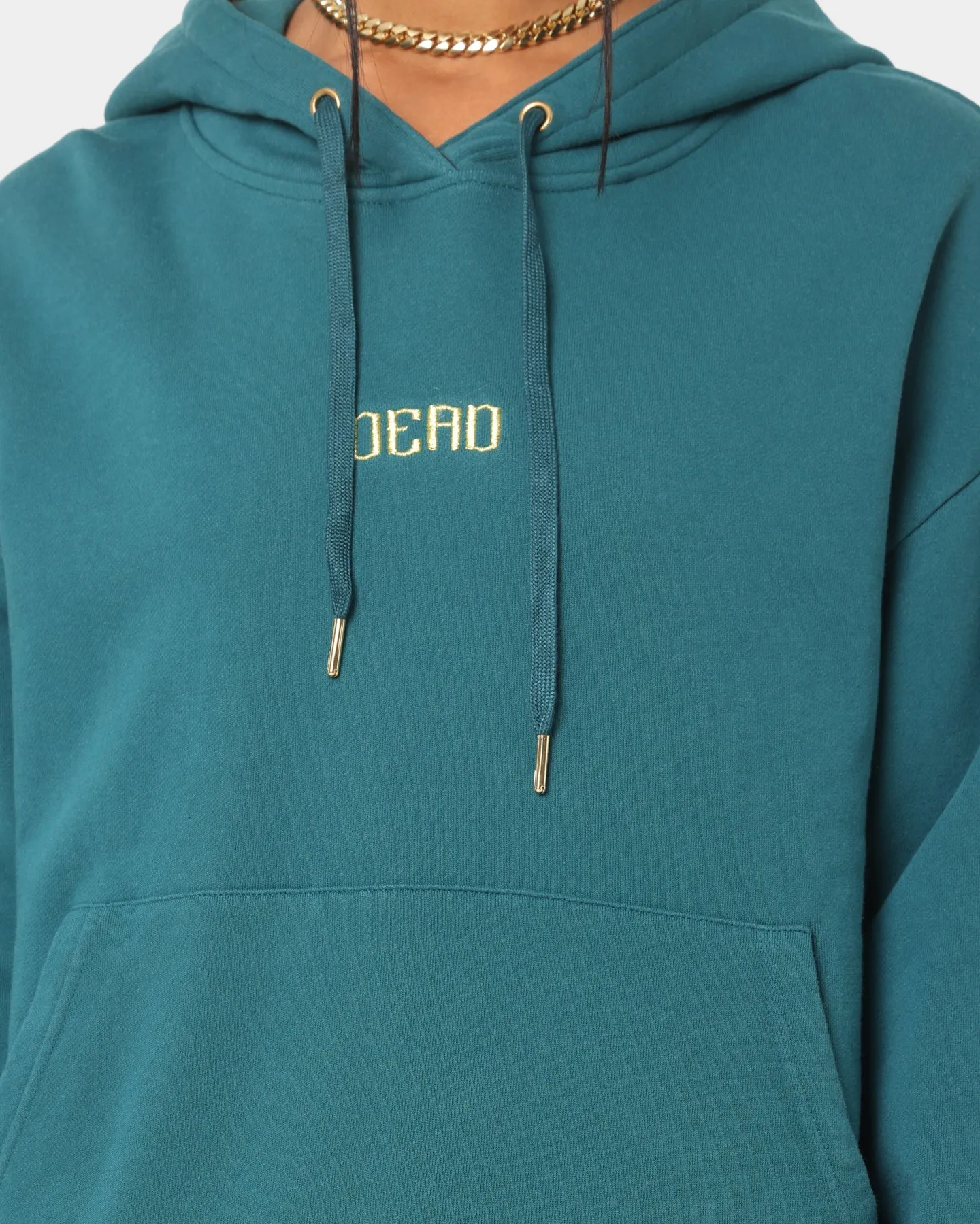 Dead Studios Women's Royal Hoodie Teal sold by Culture Kings product image thumbnail 3