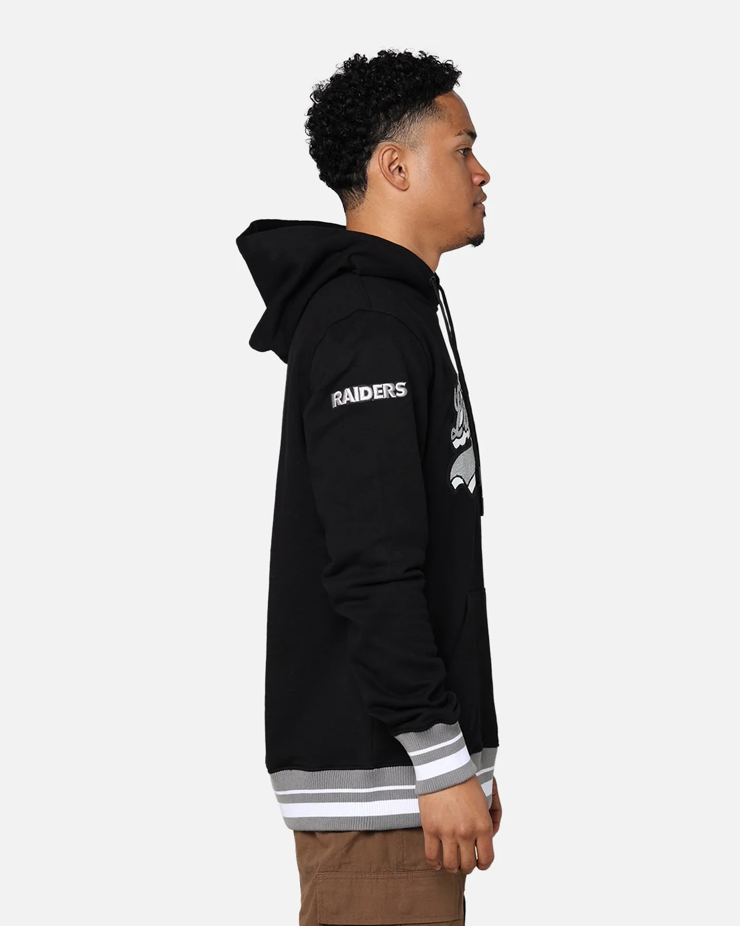 Pro Standard Las Vegas Raiders Fleece Pullover Hoodie Black/Grey sold by Culture Kings product image thumbnail 4