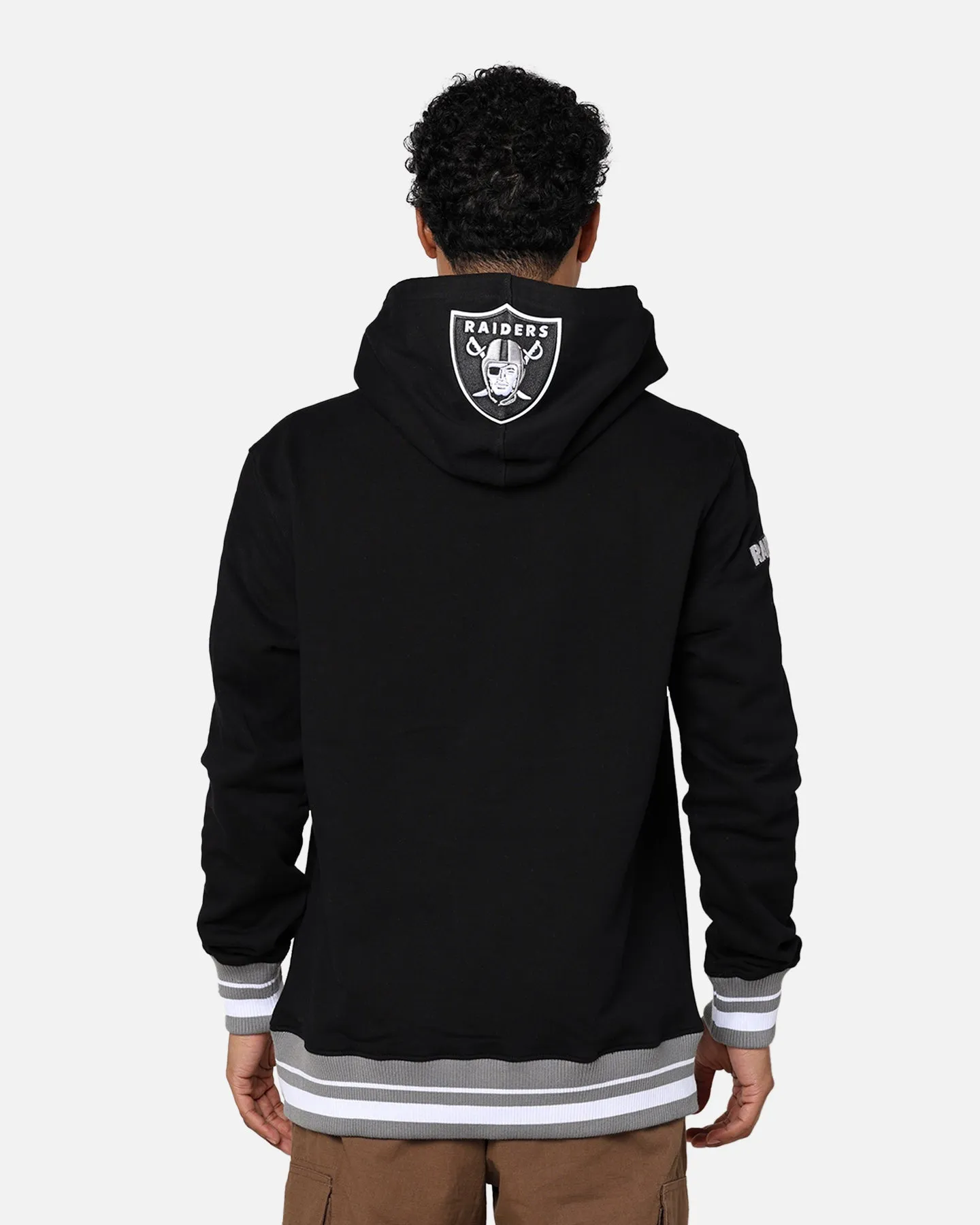 Pro Standard Las Vegas Raiders Fleece Pullover Hoodie Black/Grey sold by Culture Kings product image thumbnail 3