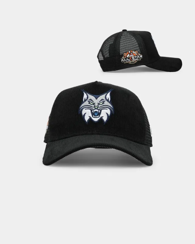 New Era Women's Minnesota Lynx 'WNBA All Star' 9FORTY A-Frame Trucker Snapback Black sold by Culture Kings