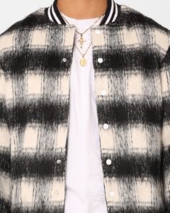 XXIII Kolab Checkered Jacket Black/White sold by Culture Kings