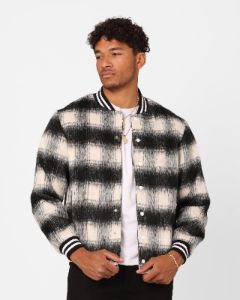XXIII Kolab Checkered Jacket Black/White sold by Culture Kings