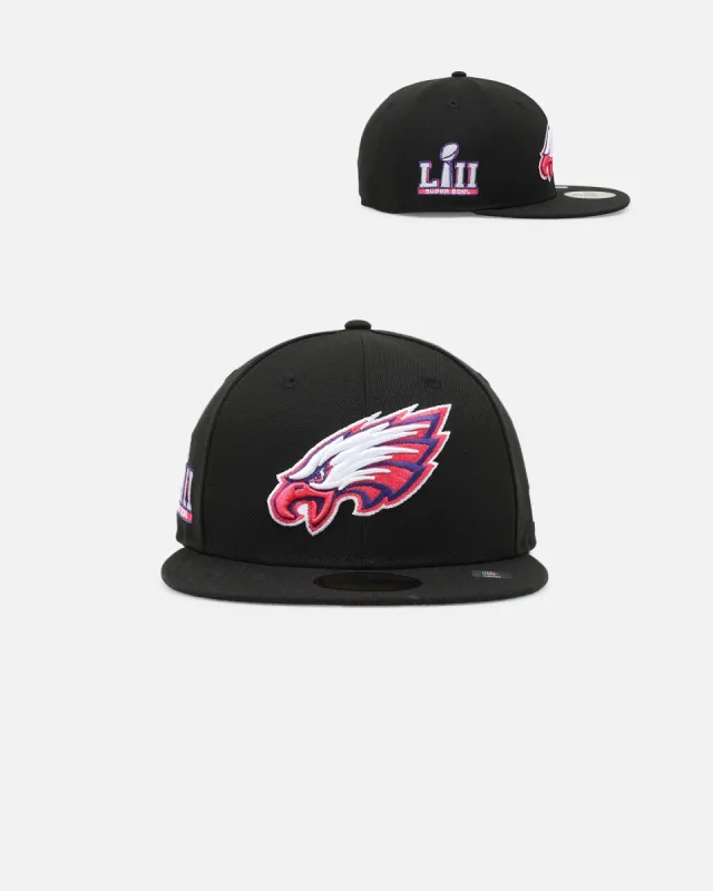 New Era Philadelphia Eagles 'Neon Nights' 59FIFTY Fitted Black sold by Culture Kings